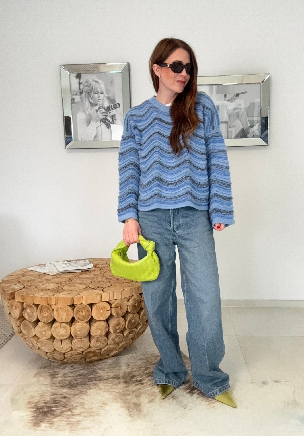 Pullover "London" - Blau