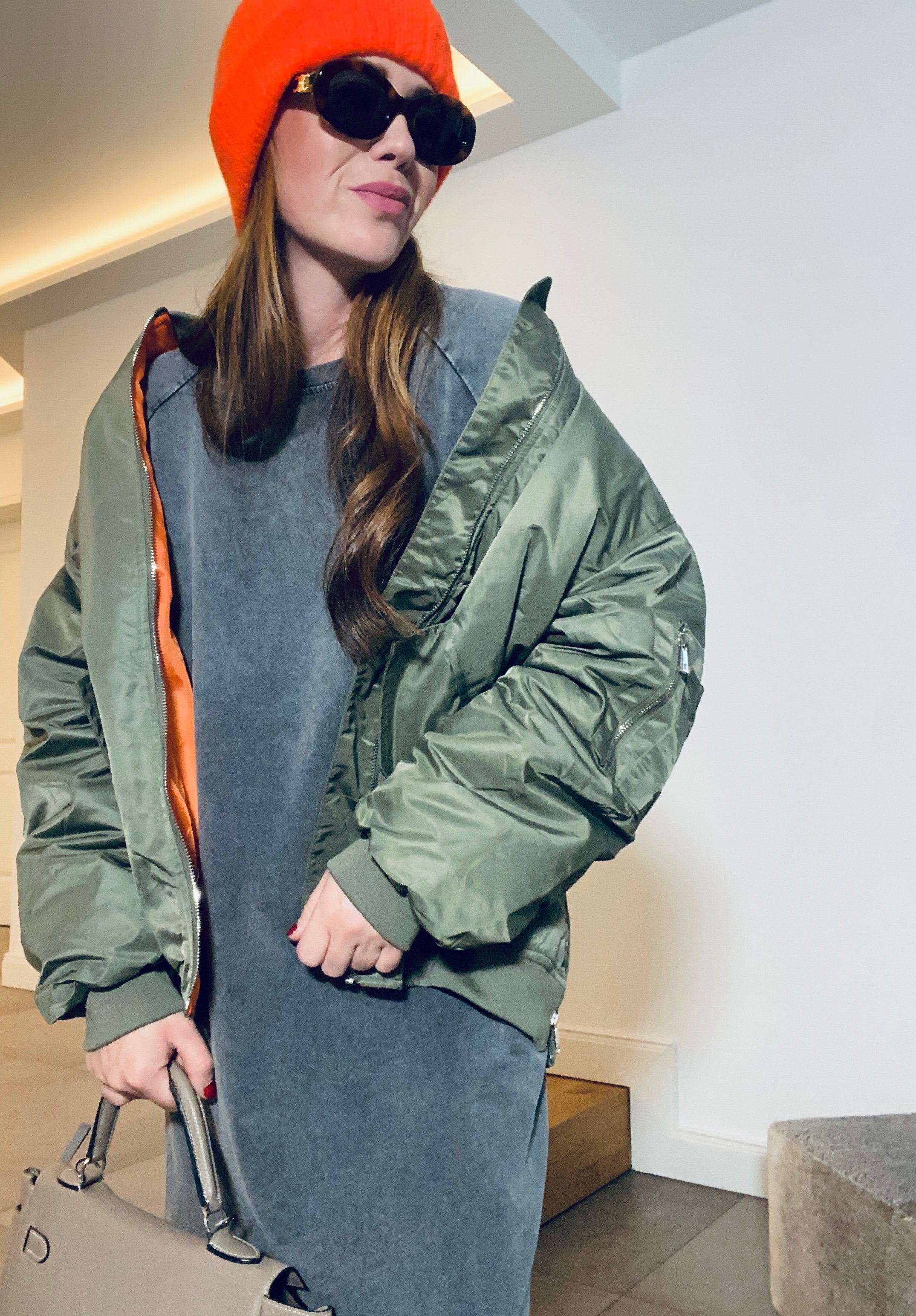 Bomberjacke  - Khaki