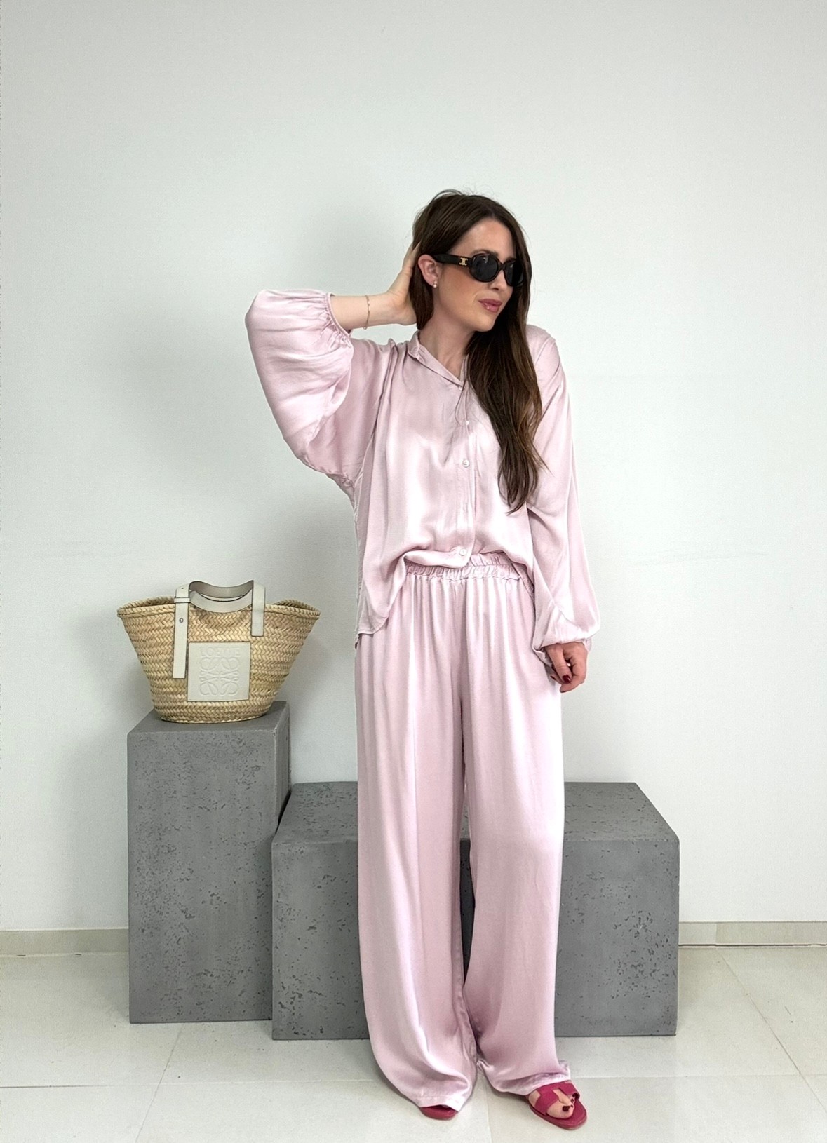 Bluse - Rose
