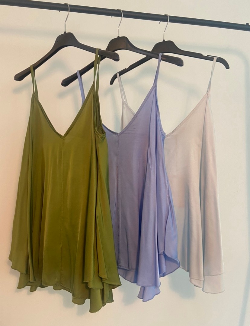 Seiden-Top - verschiedene Farben 