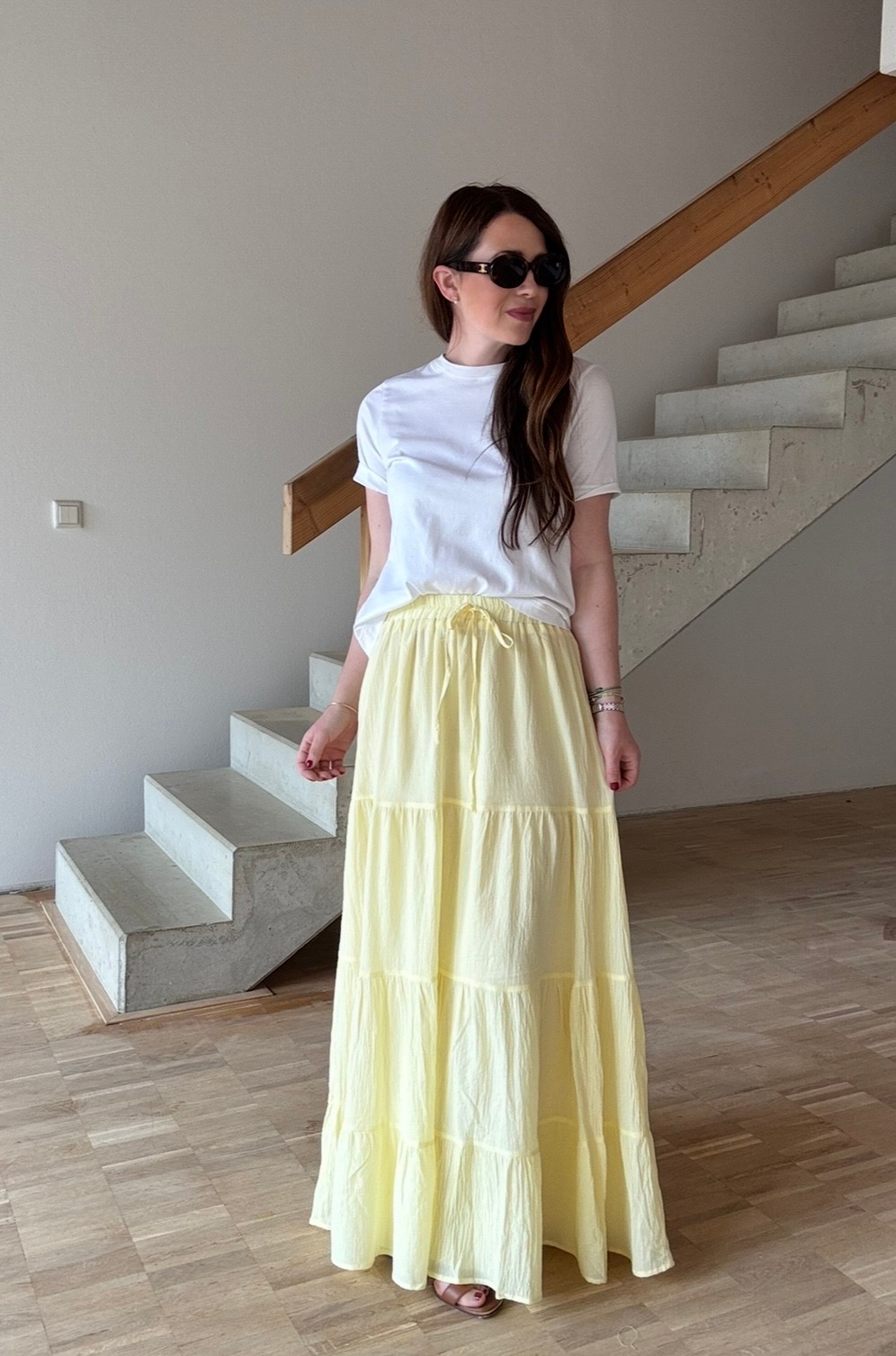 Maxi Skirt - Gelb