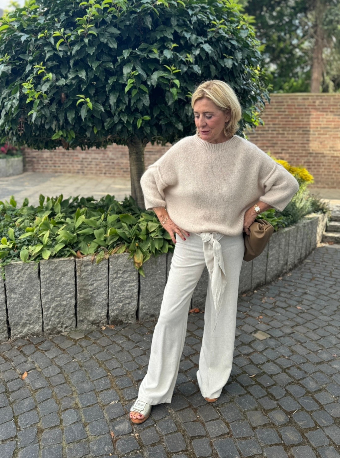 Hose aus Leinen