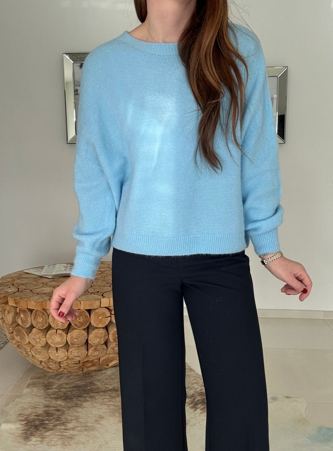 Pullover  - Hellblau