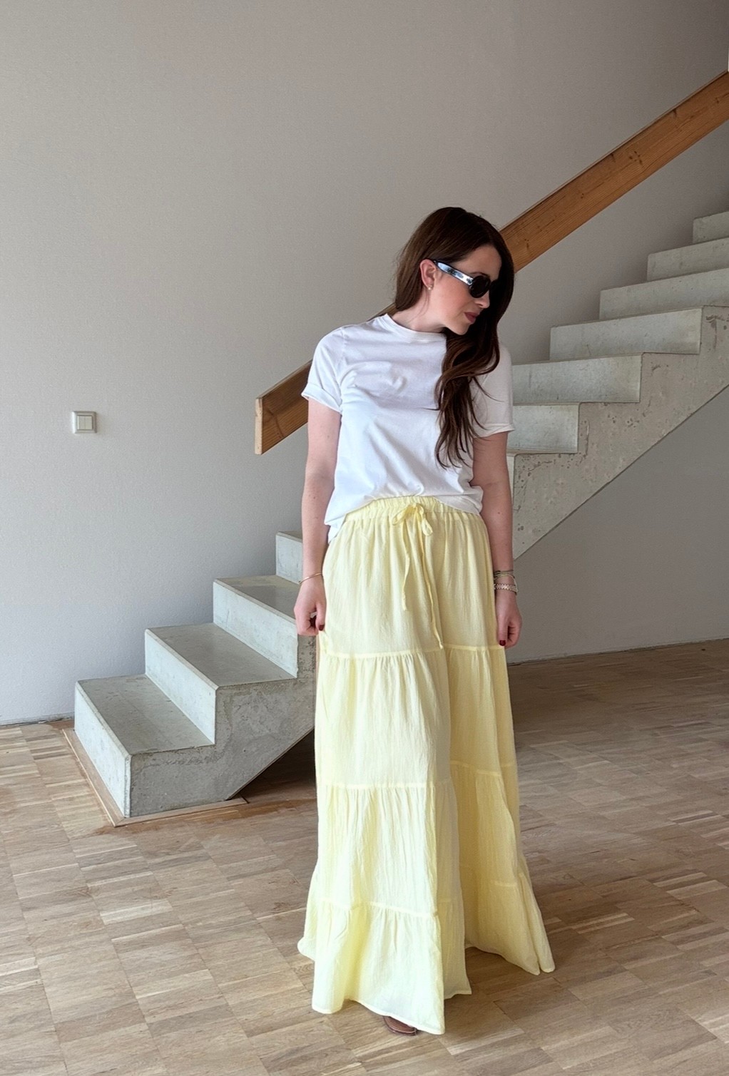 Maxi Skirt - Gelb