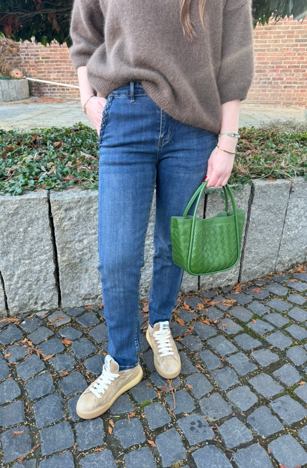 Straight-Jeans - Blau