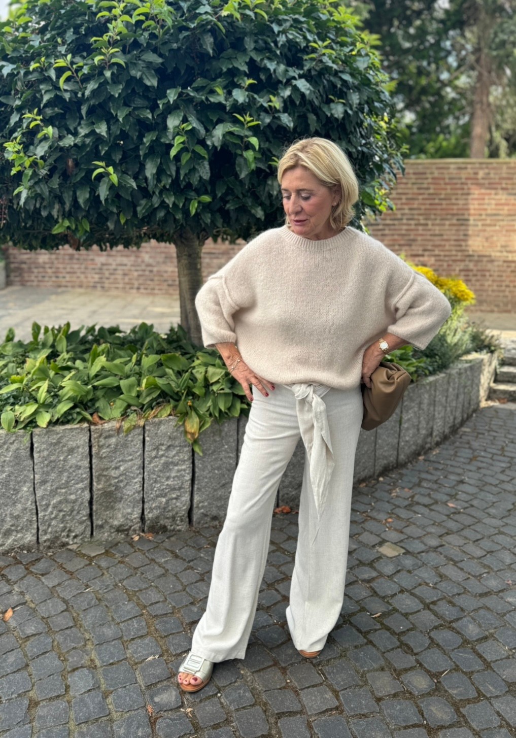 Hose aus Leinen