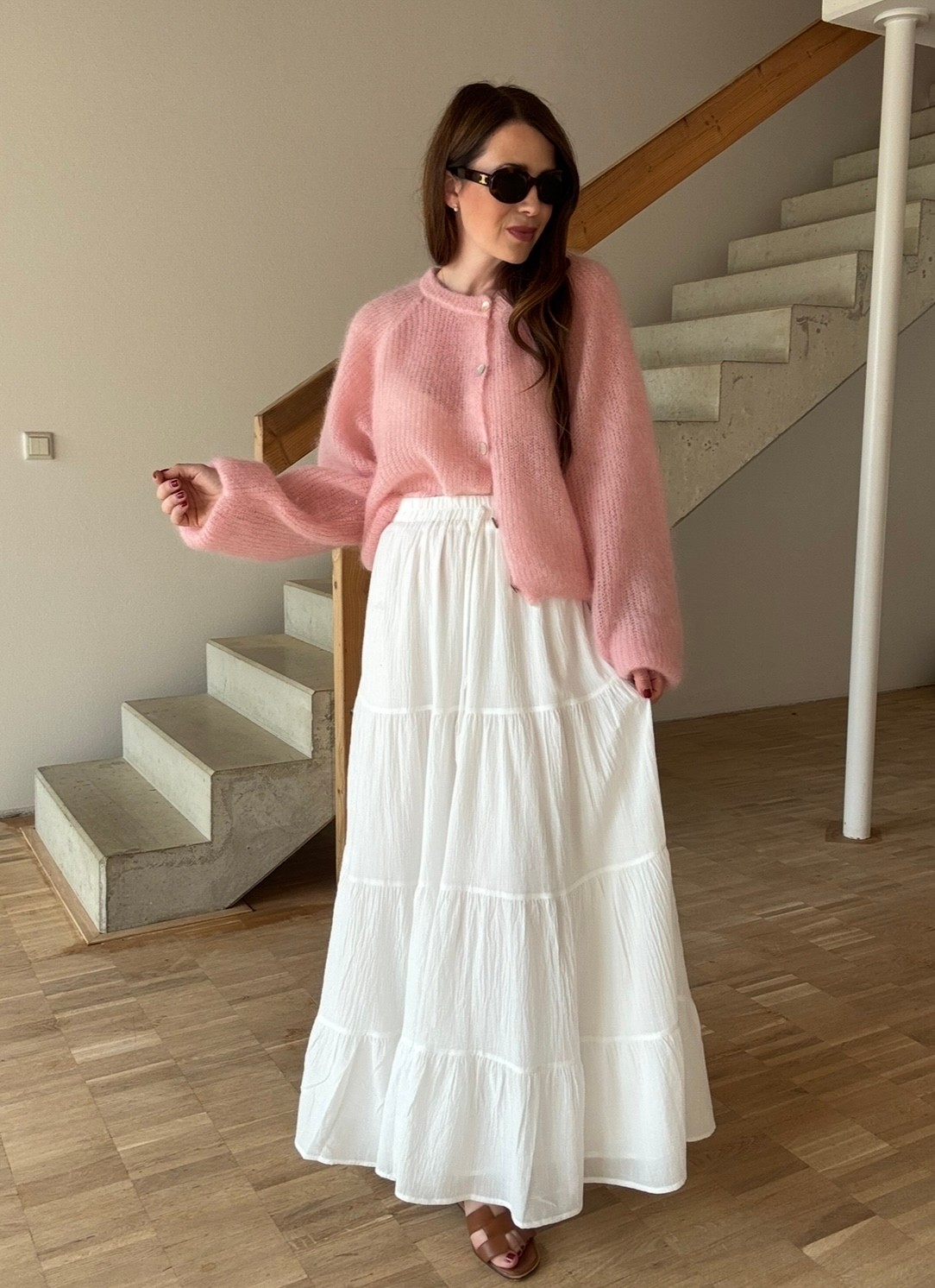 Maxi Skirt - Weiß