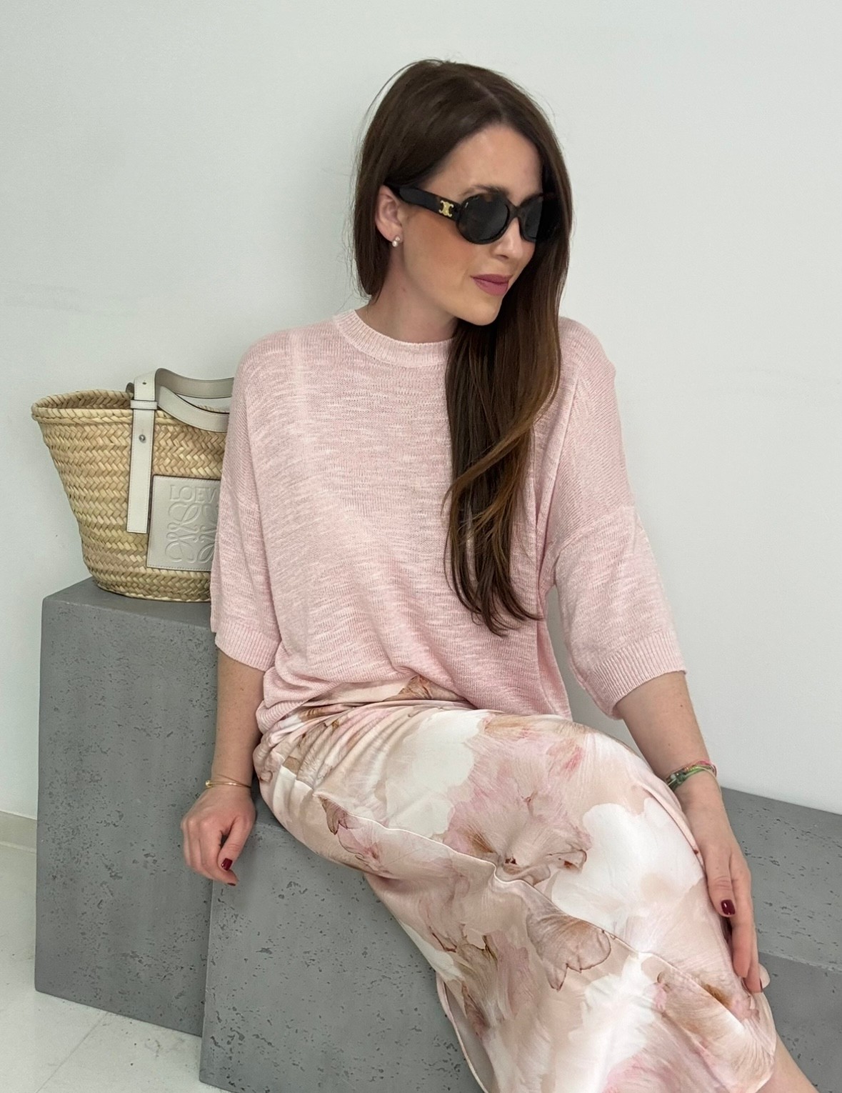 Leinenshirt - Rose