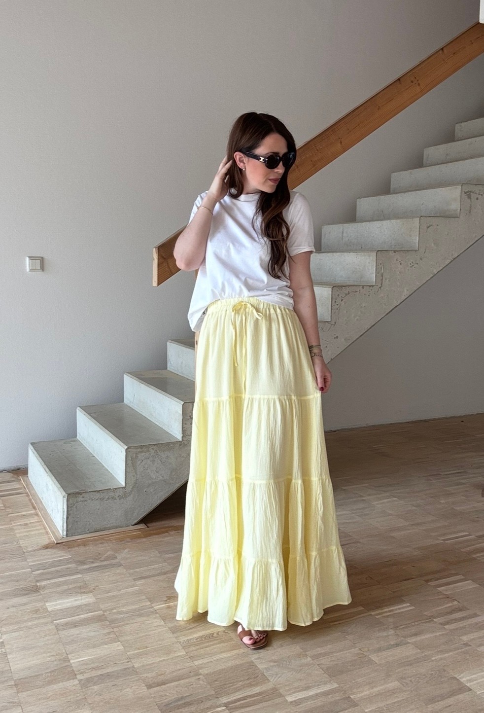 Maxi Skirt - Gelb