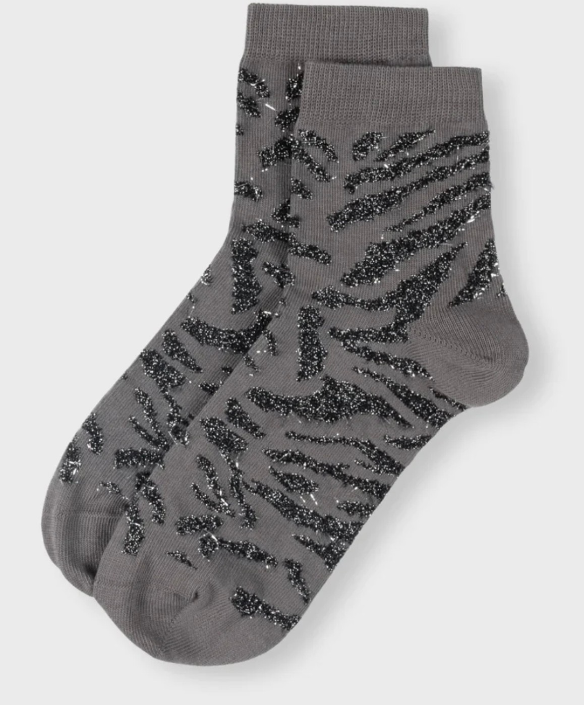 Socken mit Muster - Grau