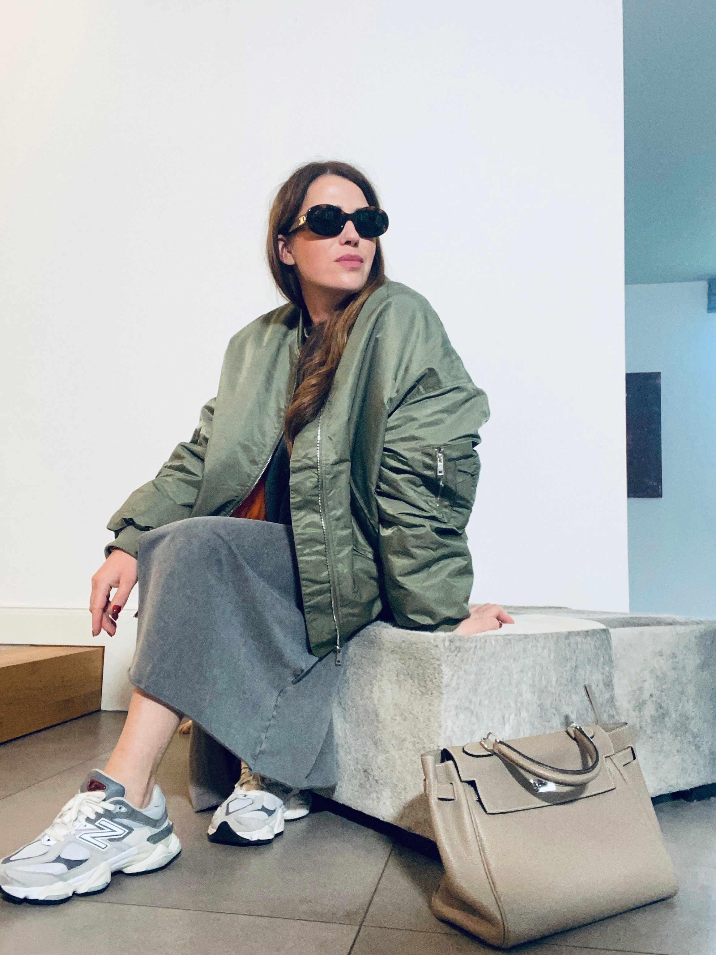 Bomberjacke  - Khaki