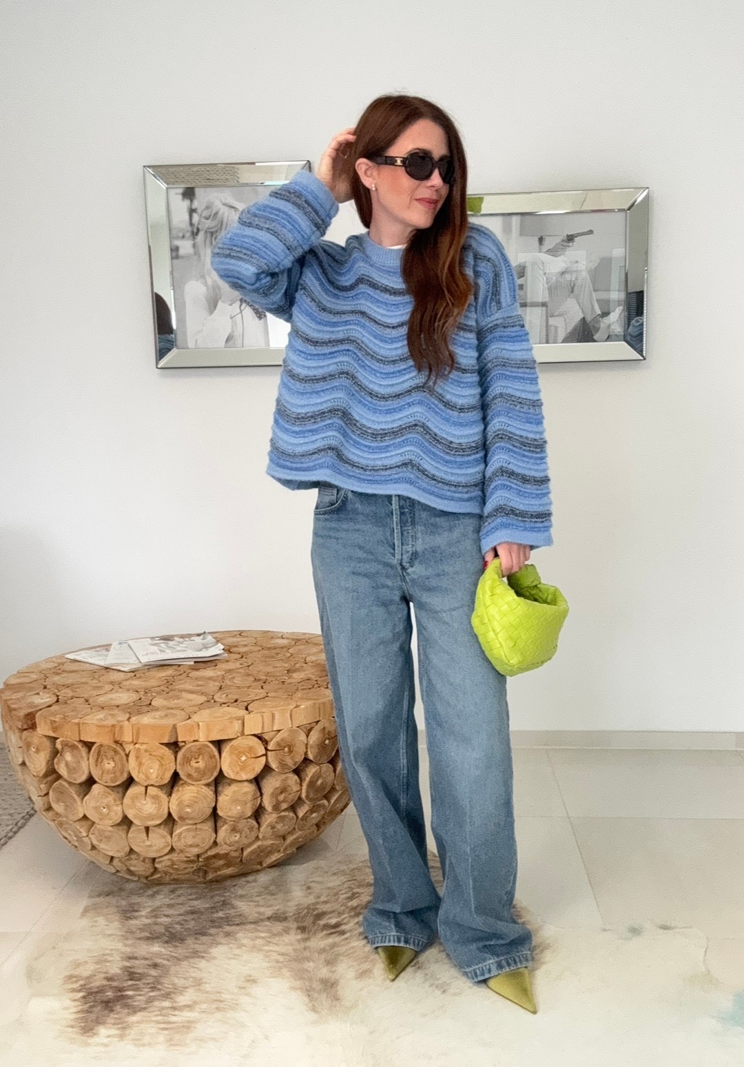 Pullover "London" - Blau