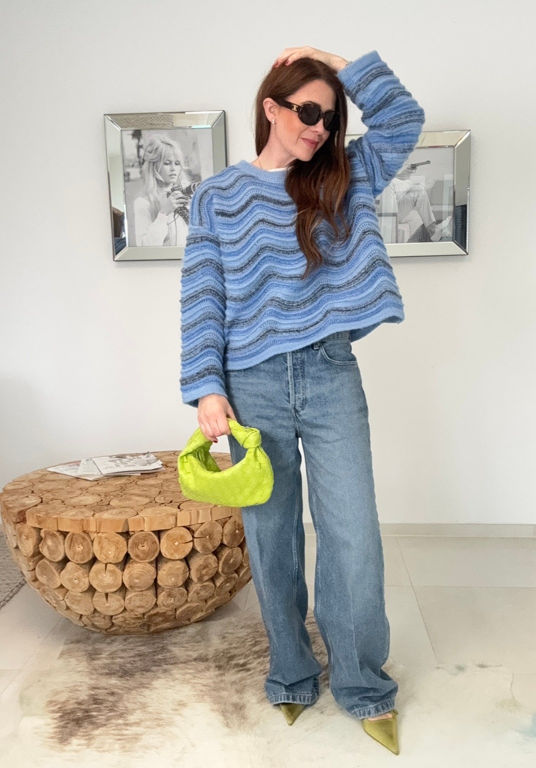 Pullover "London" - Blau