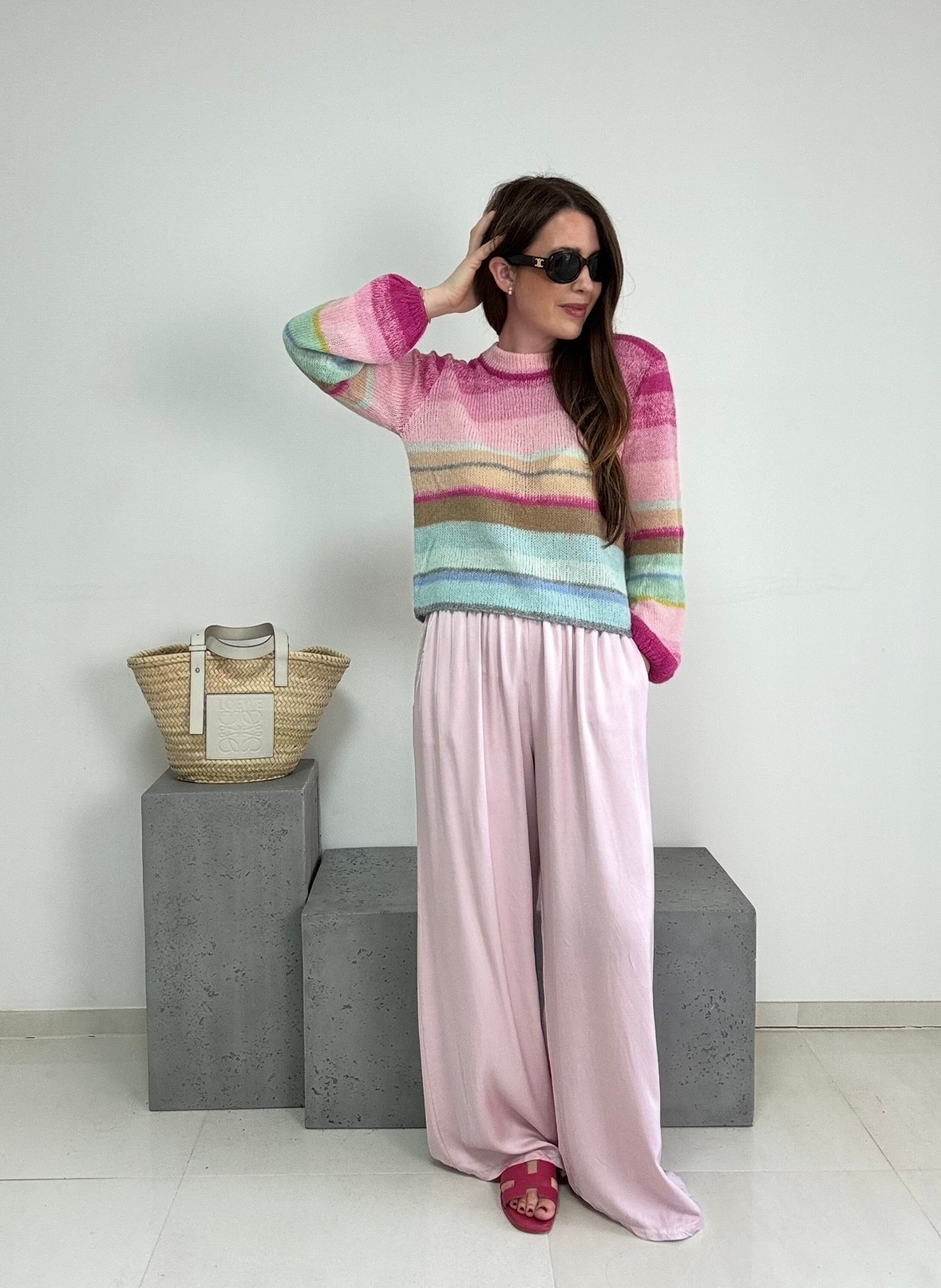 Bunter Pullover 