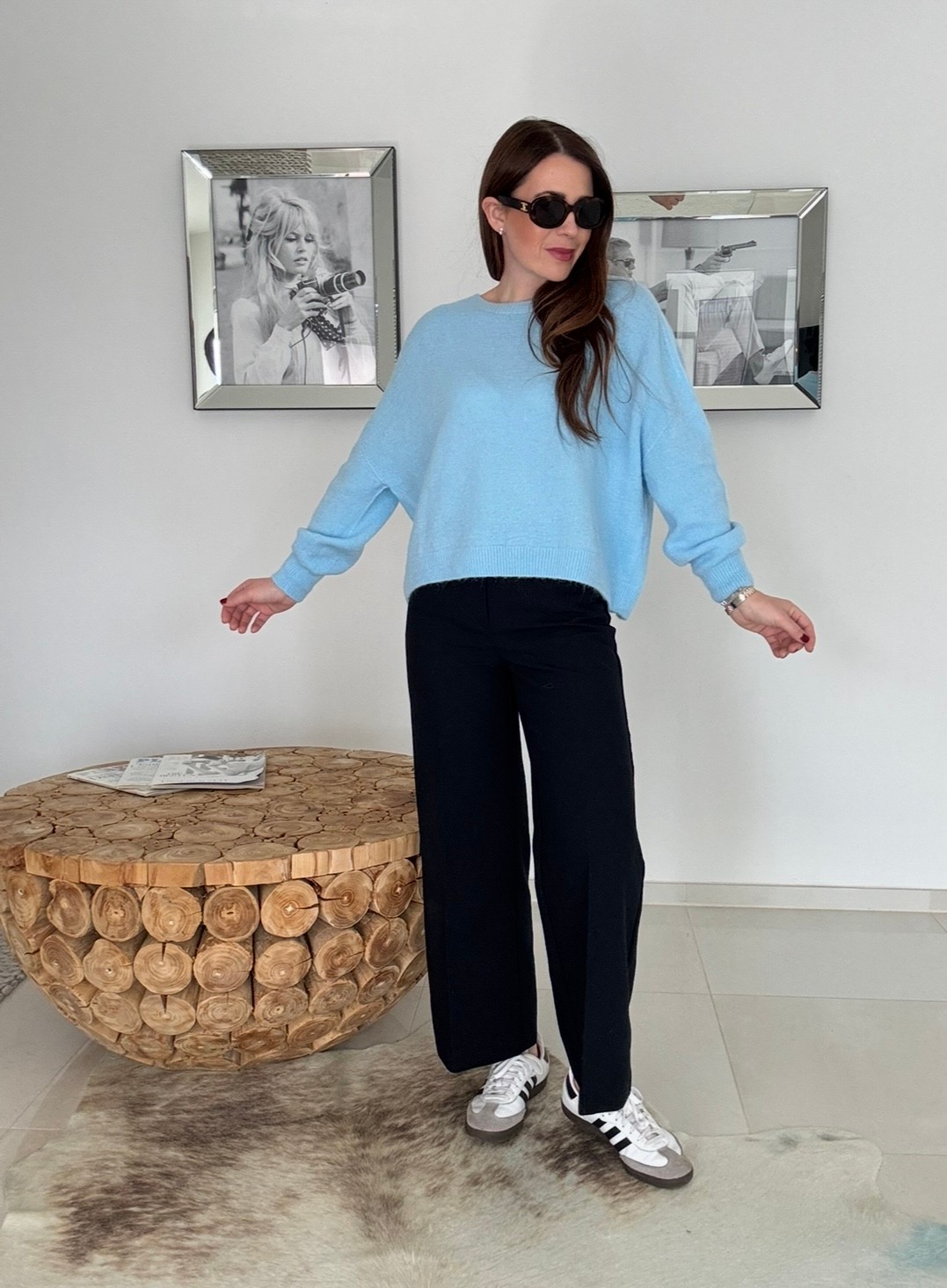 Pullover  - Hellblau
