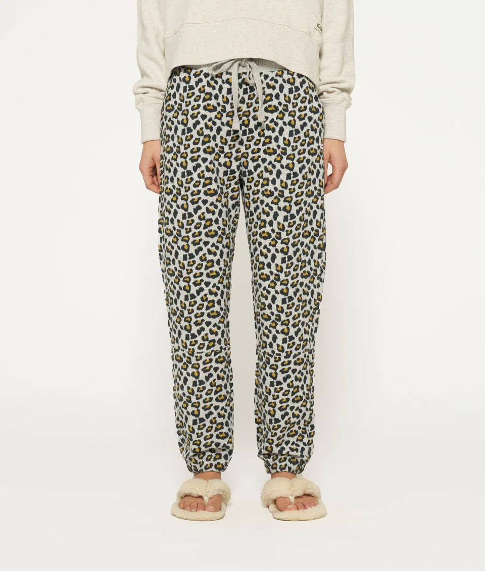 CROPPED JOGGER LEOPARD
