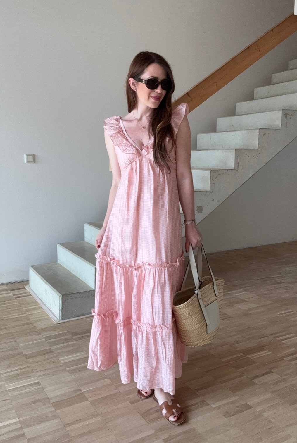 Maxi-Kleid - Rosa