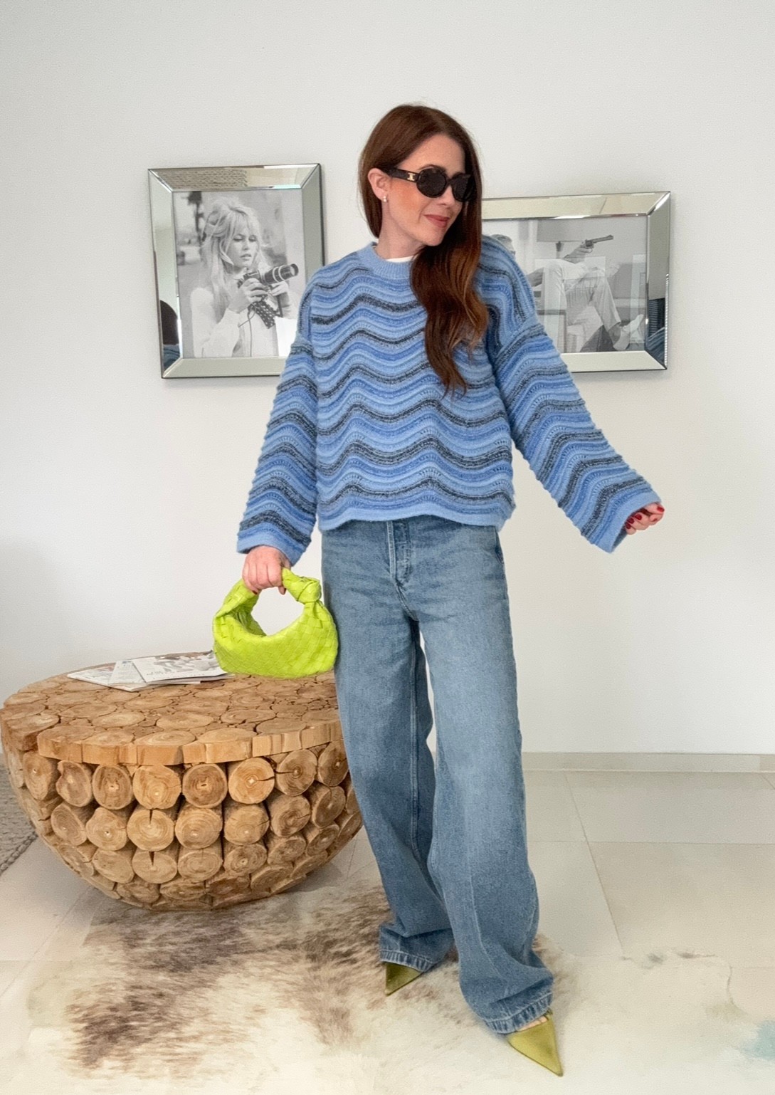 Pullover "London" - Blau