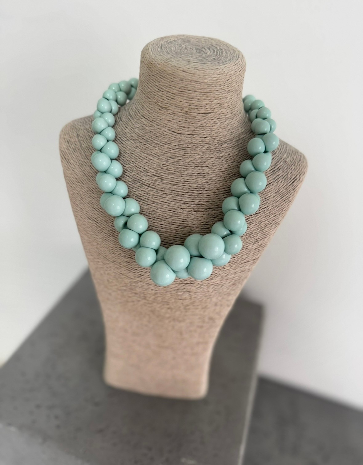 Kette mit Kugeln - Türkis