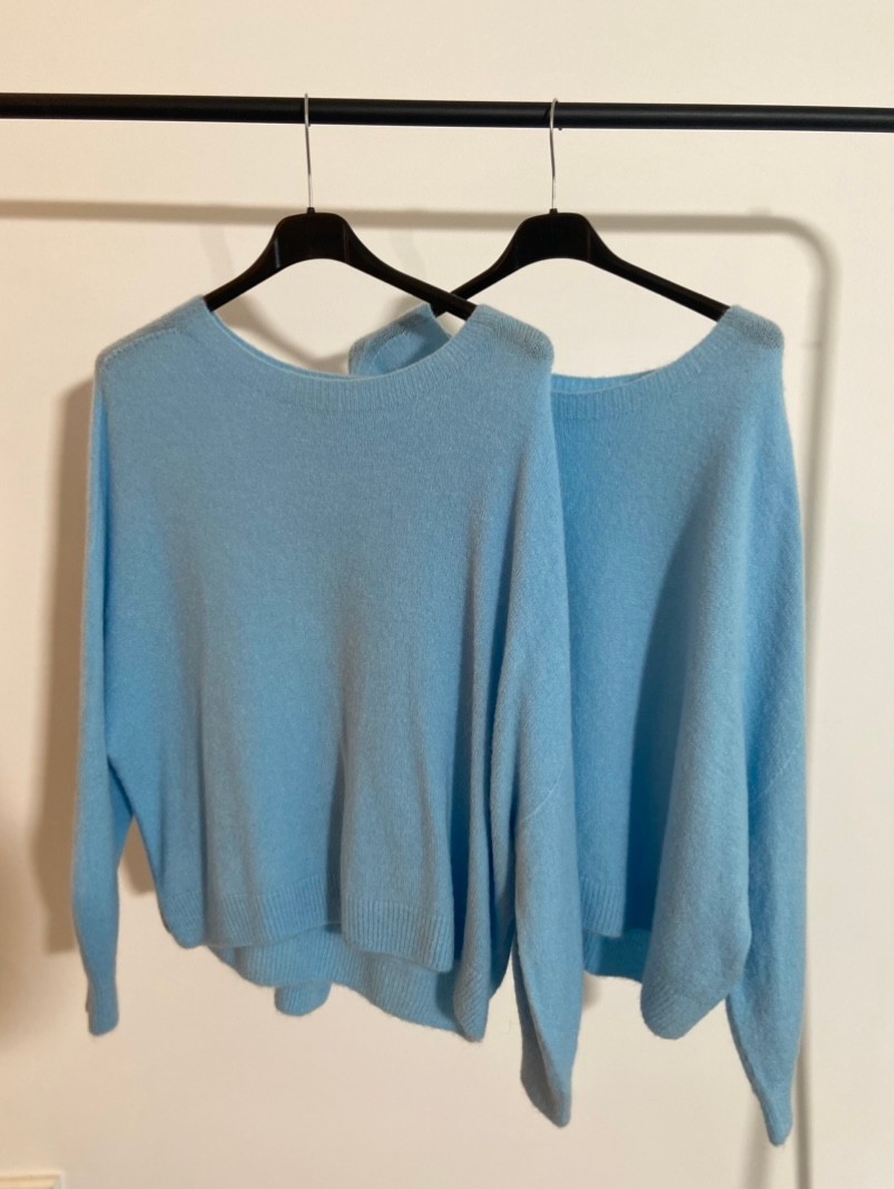 Pullover  - Hellblau