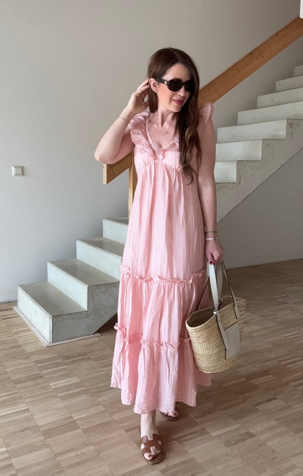 Maxi-Kleid - Rosa