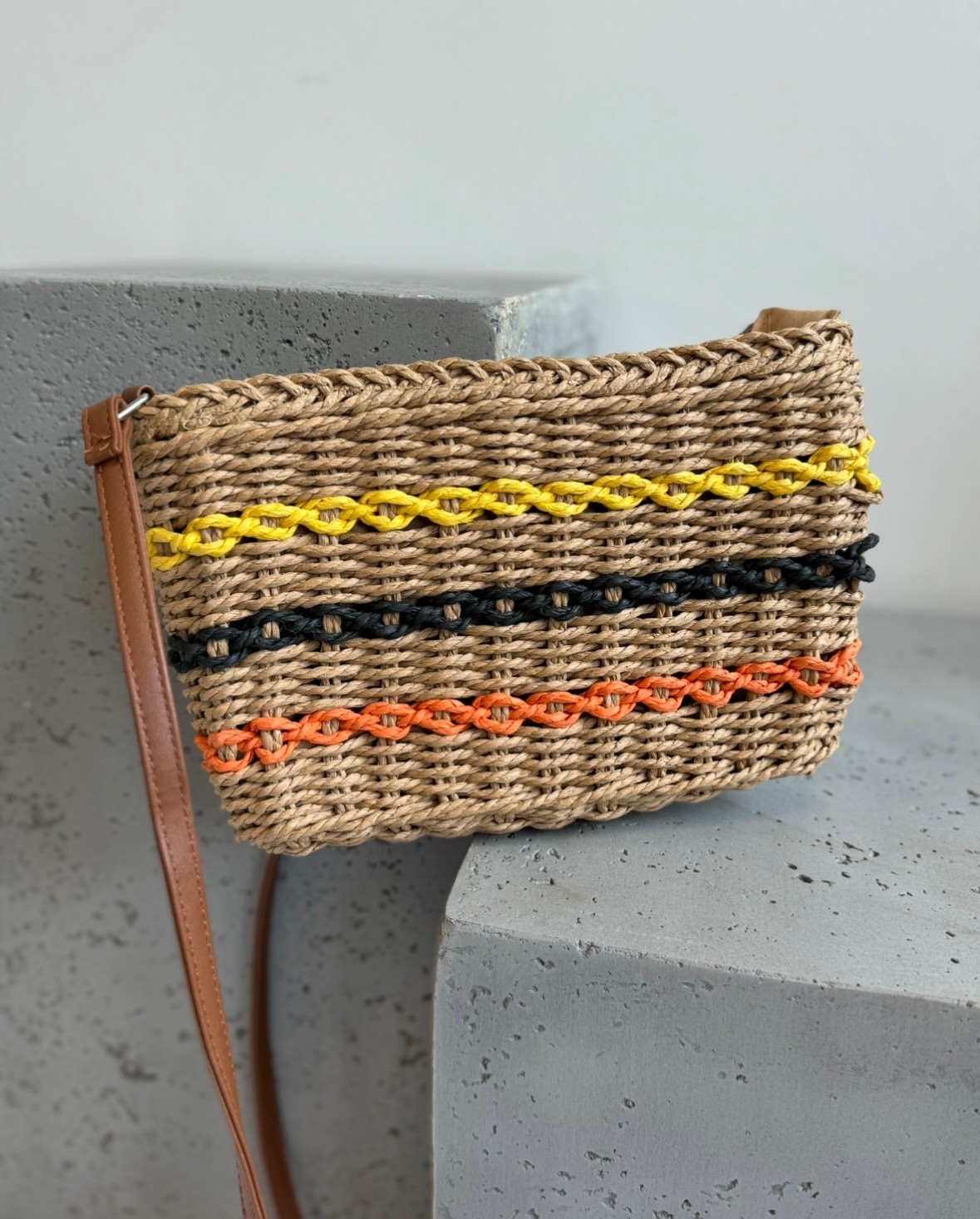 Geflochtene Clutch