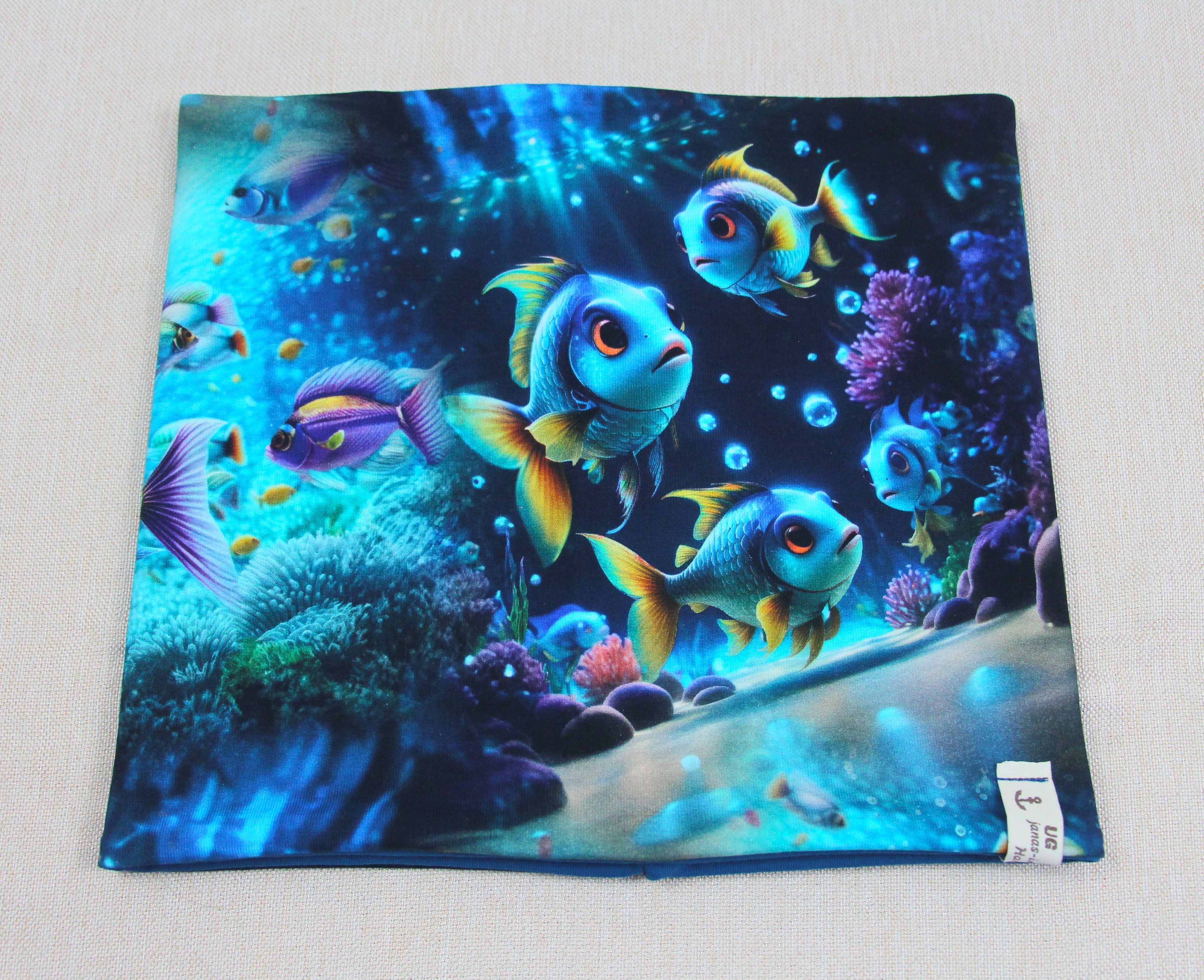 Beanie-Set, Chemomütze, Fische