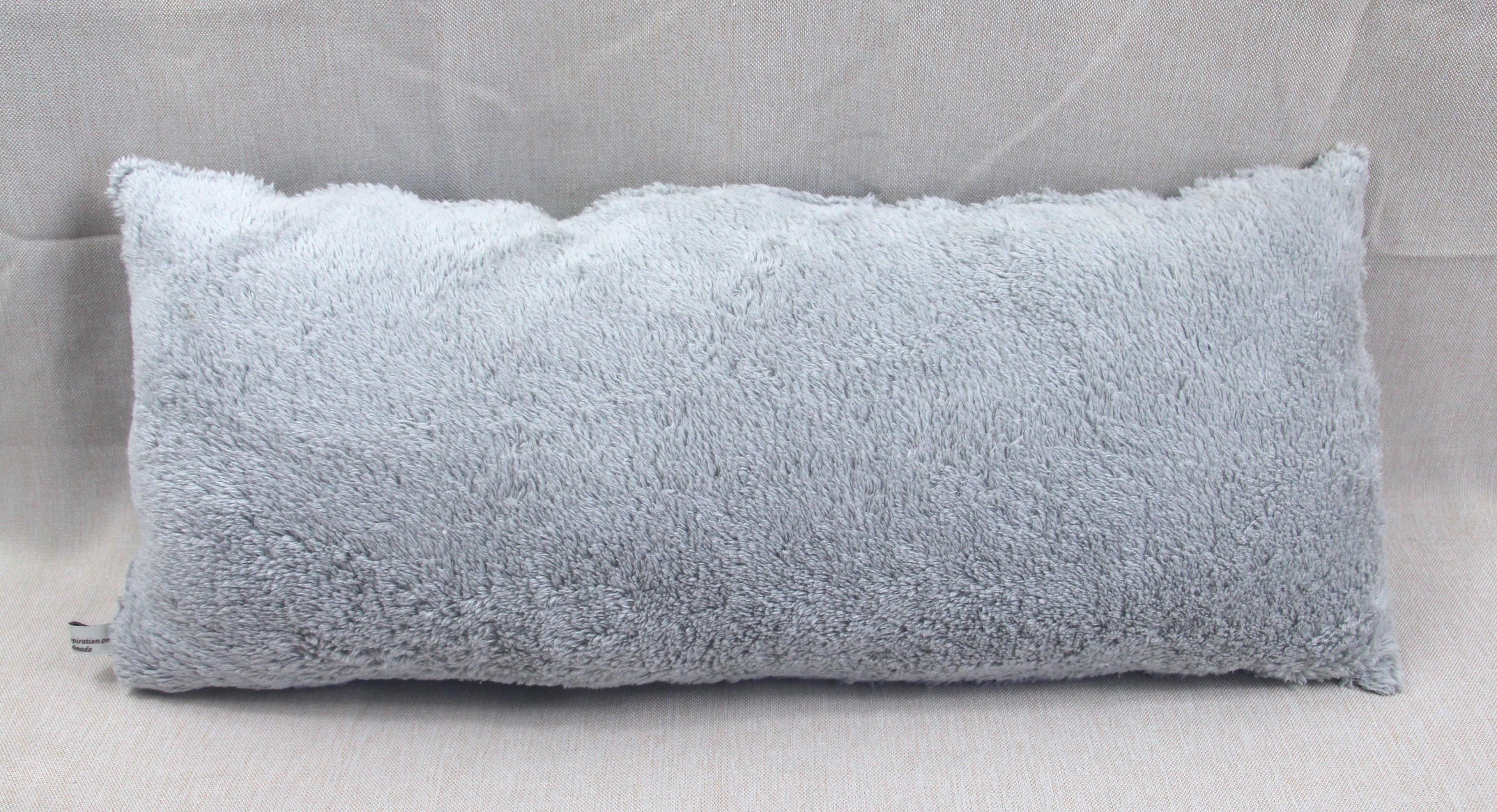 Kuschelkissen, Manga, grau, 60x30cm