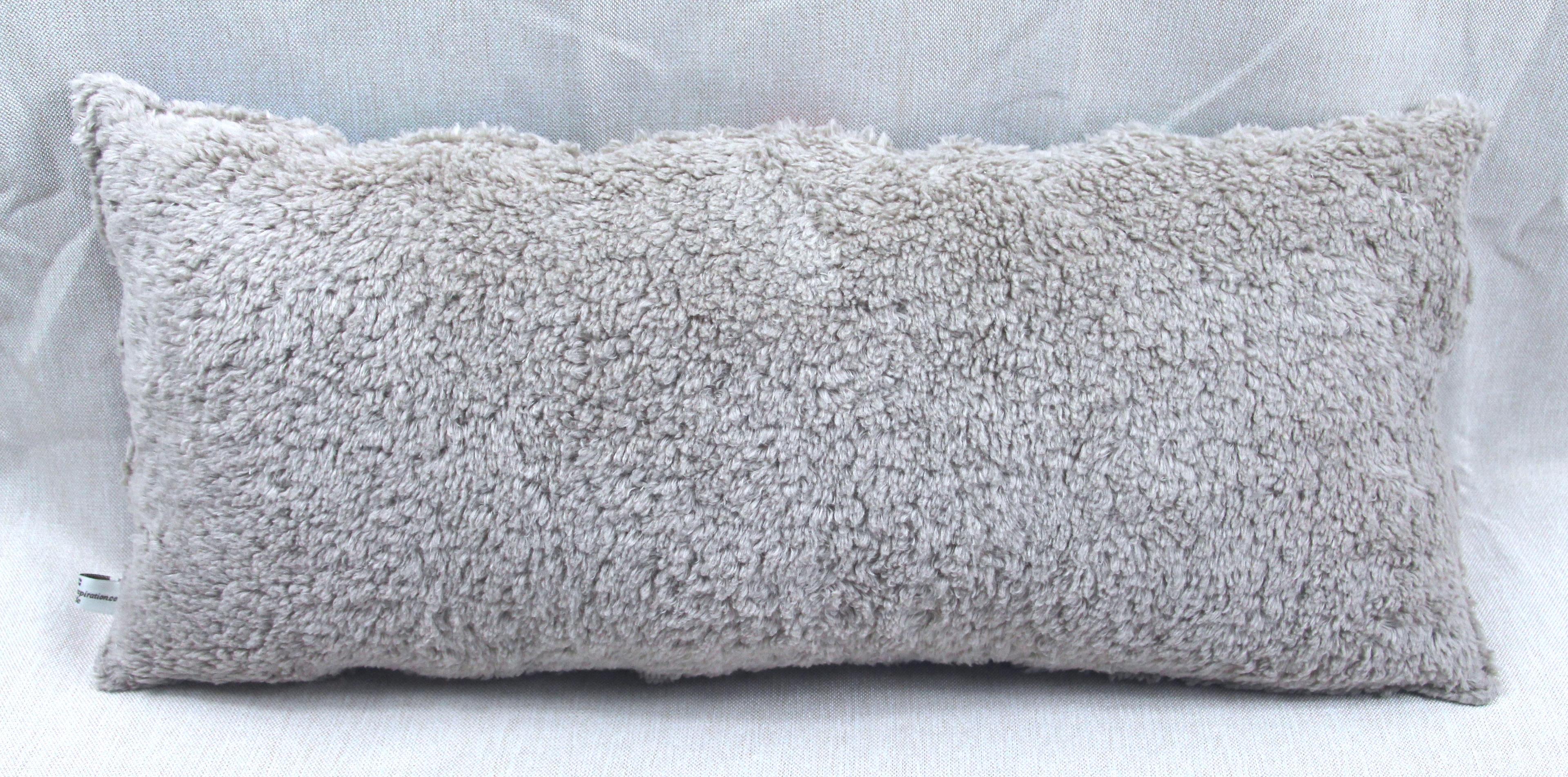 Kuschelkissen, Regenbogenmaus, beige, 60x30cm