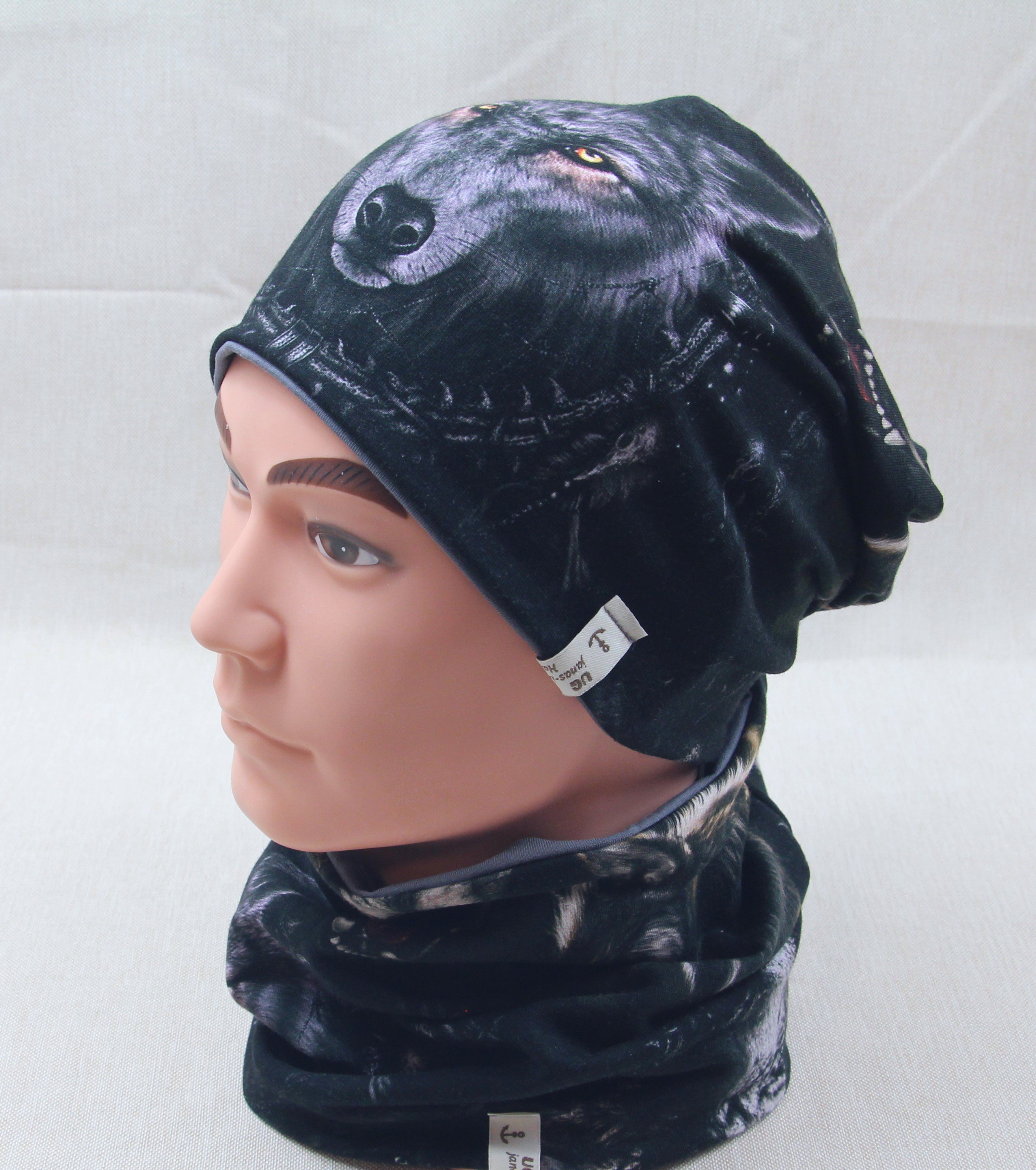 Beanie-Set, Chemomütze, Werwolf