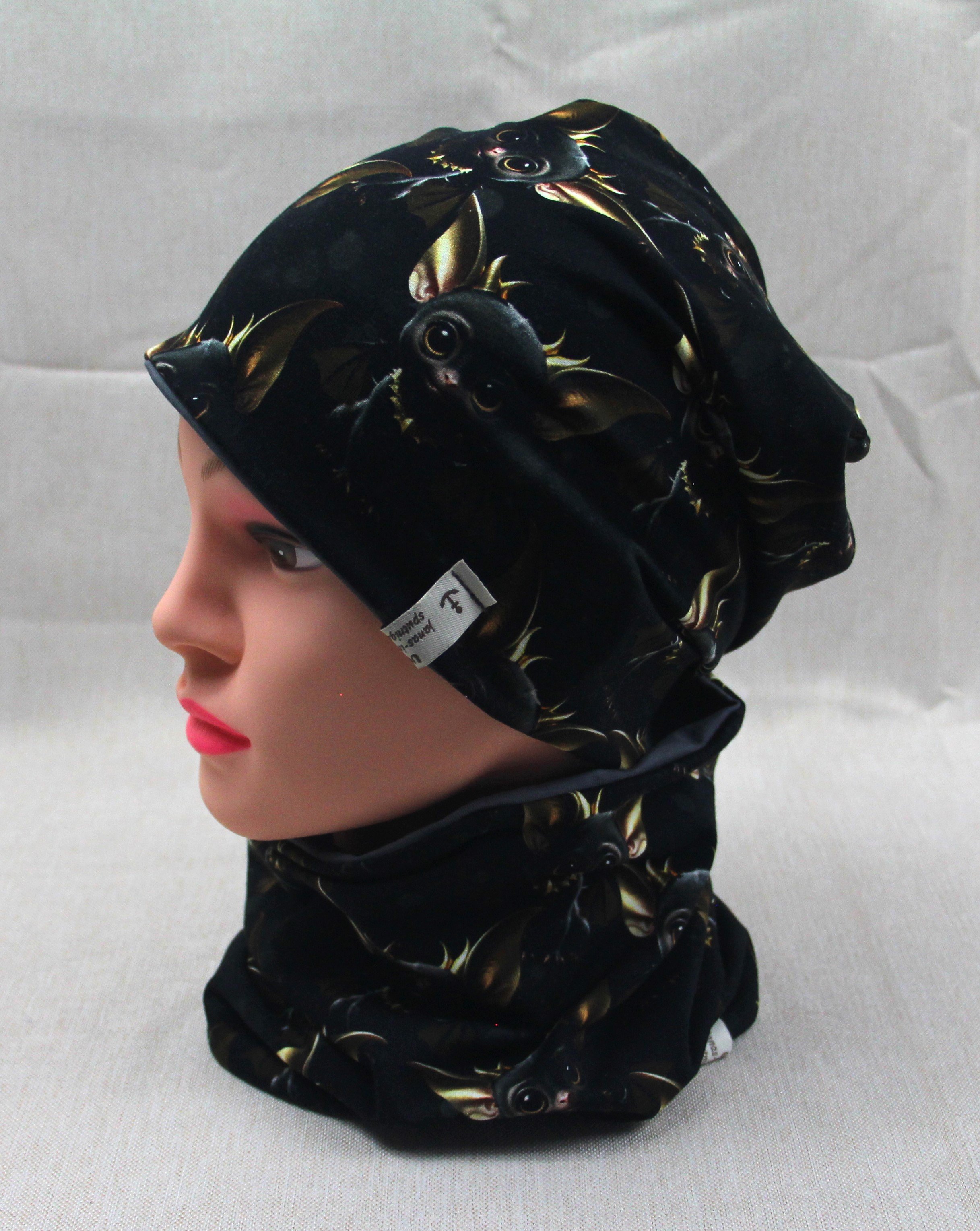Beanie-Set, Fledermaus
