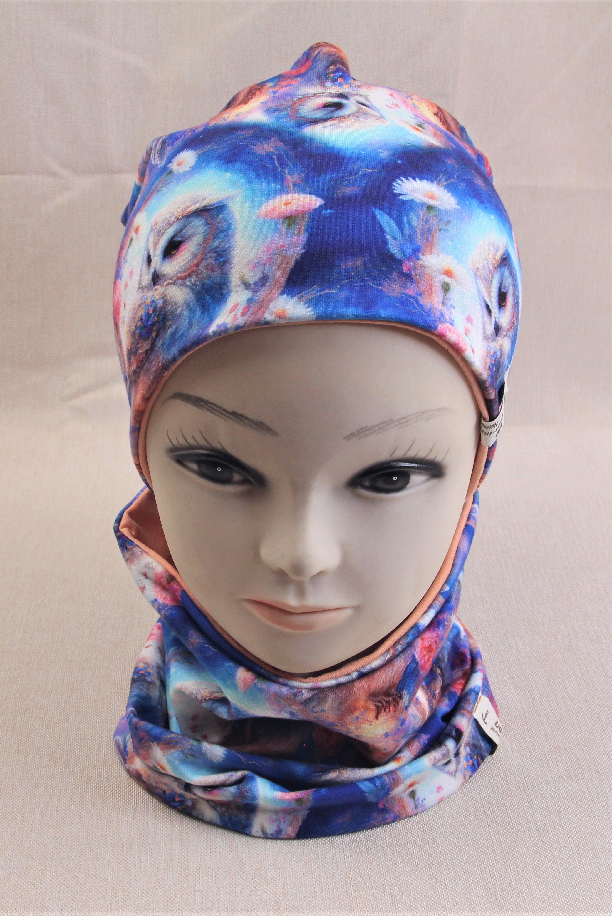 Beanie-Set, kleine Eule