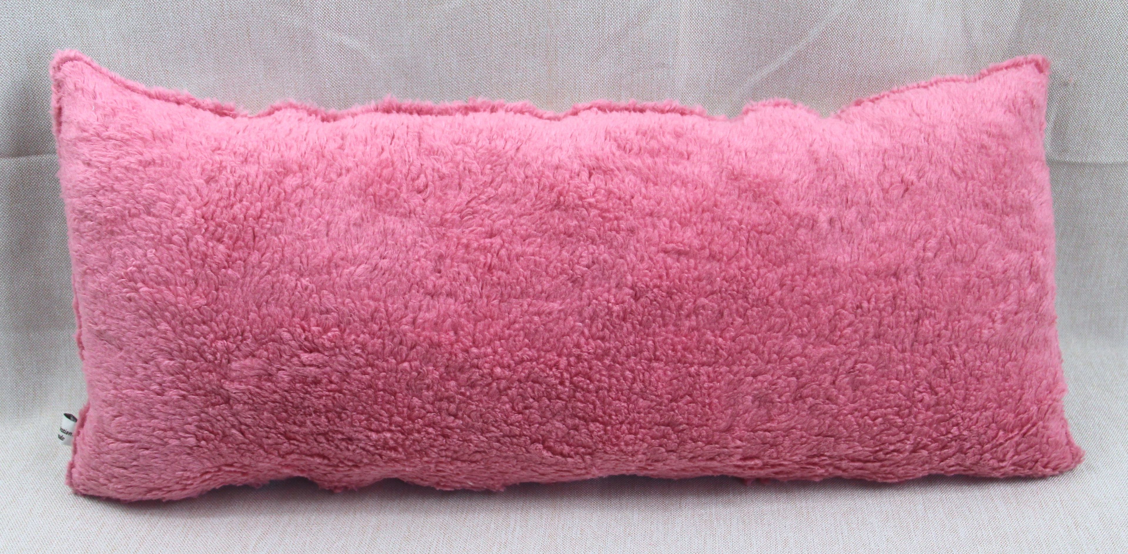Kuschelkissen, Einhorn rosa, altrosa, 60x30cm