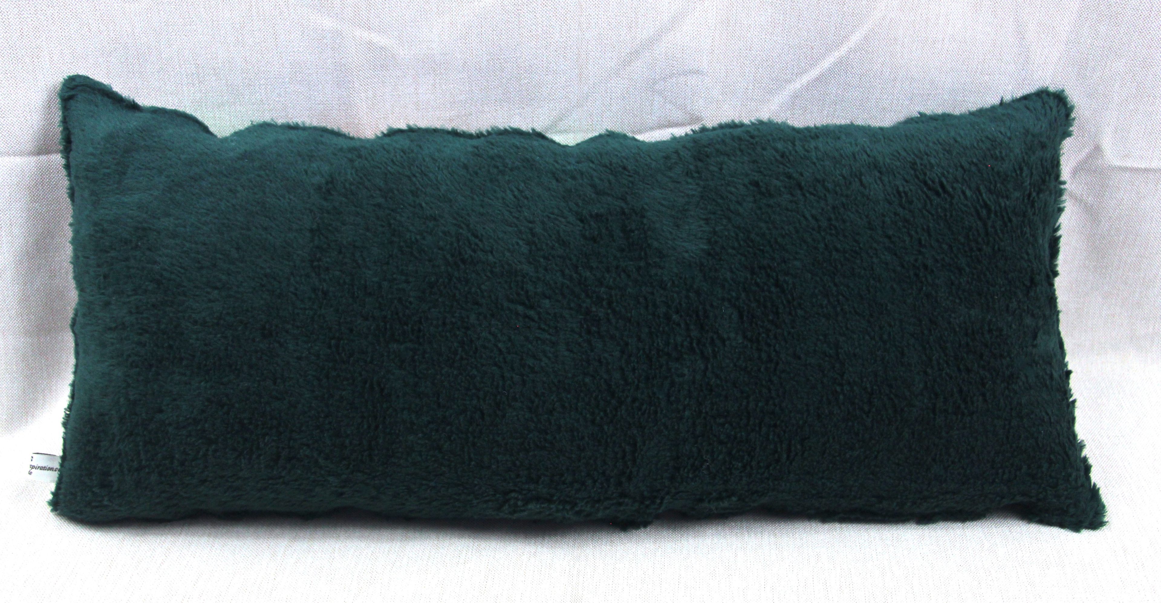 Kuschelkissen, Traktor grün, dunkelgrün, 60x30cm