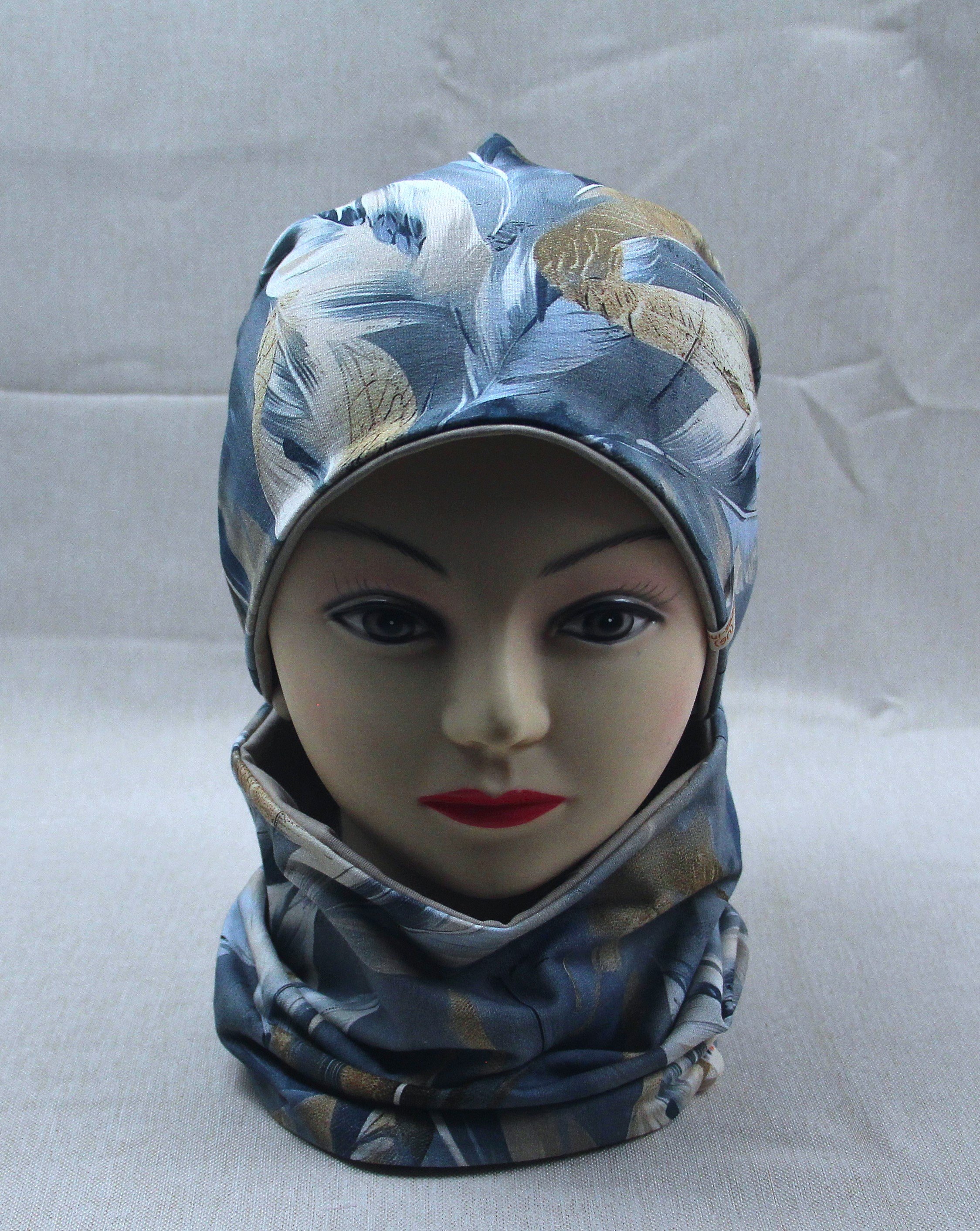 Beanie-Set, Federn