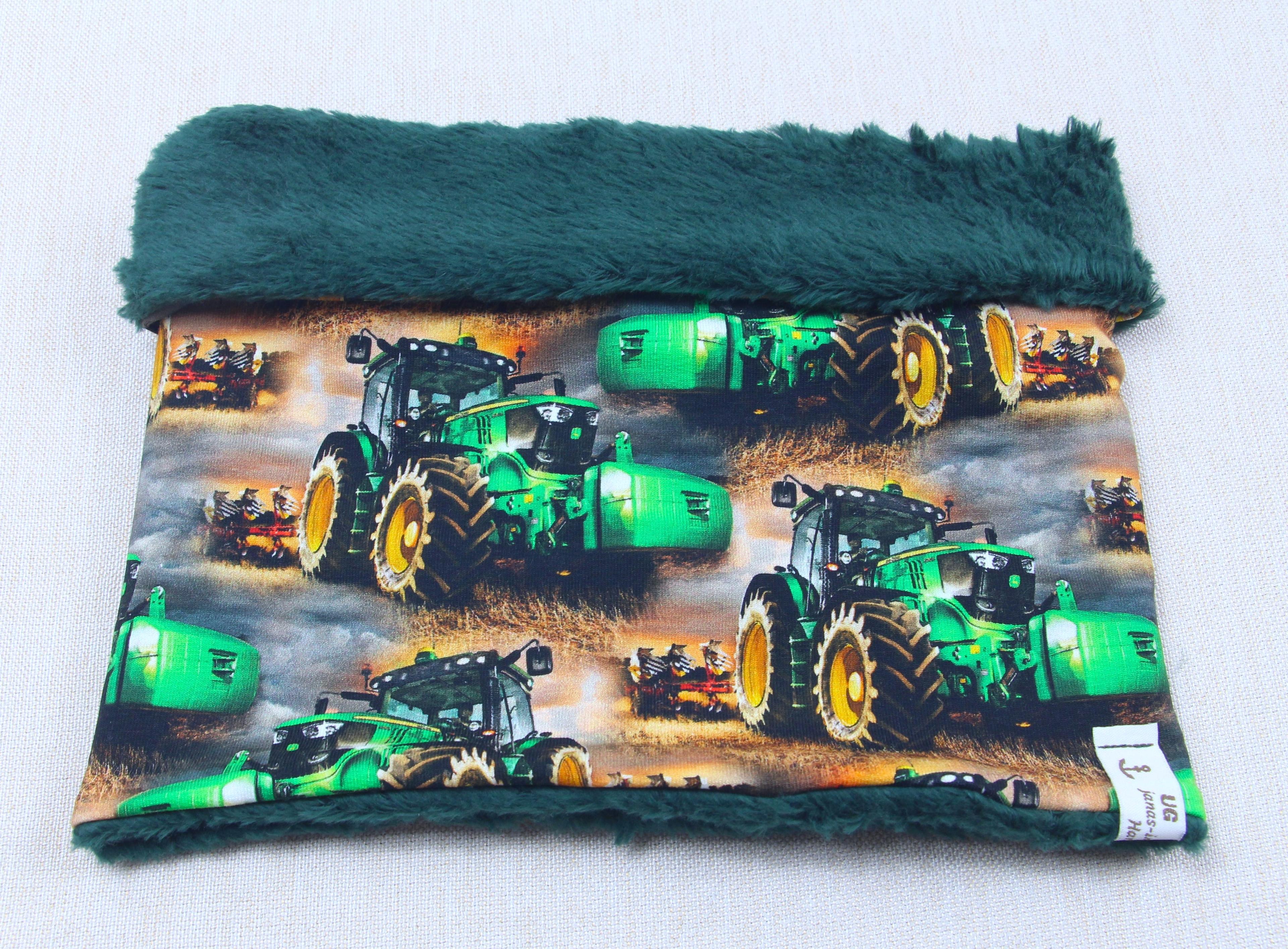 Winter-Set, Traktor grün