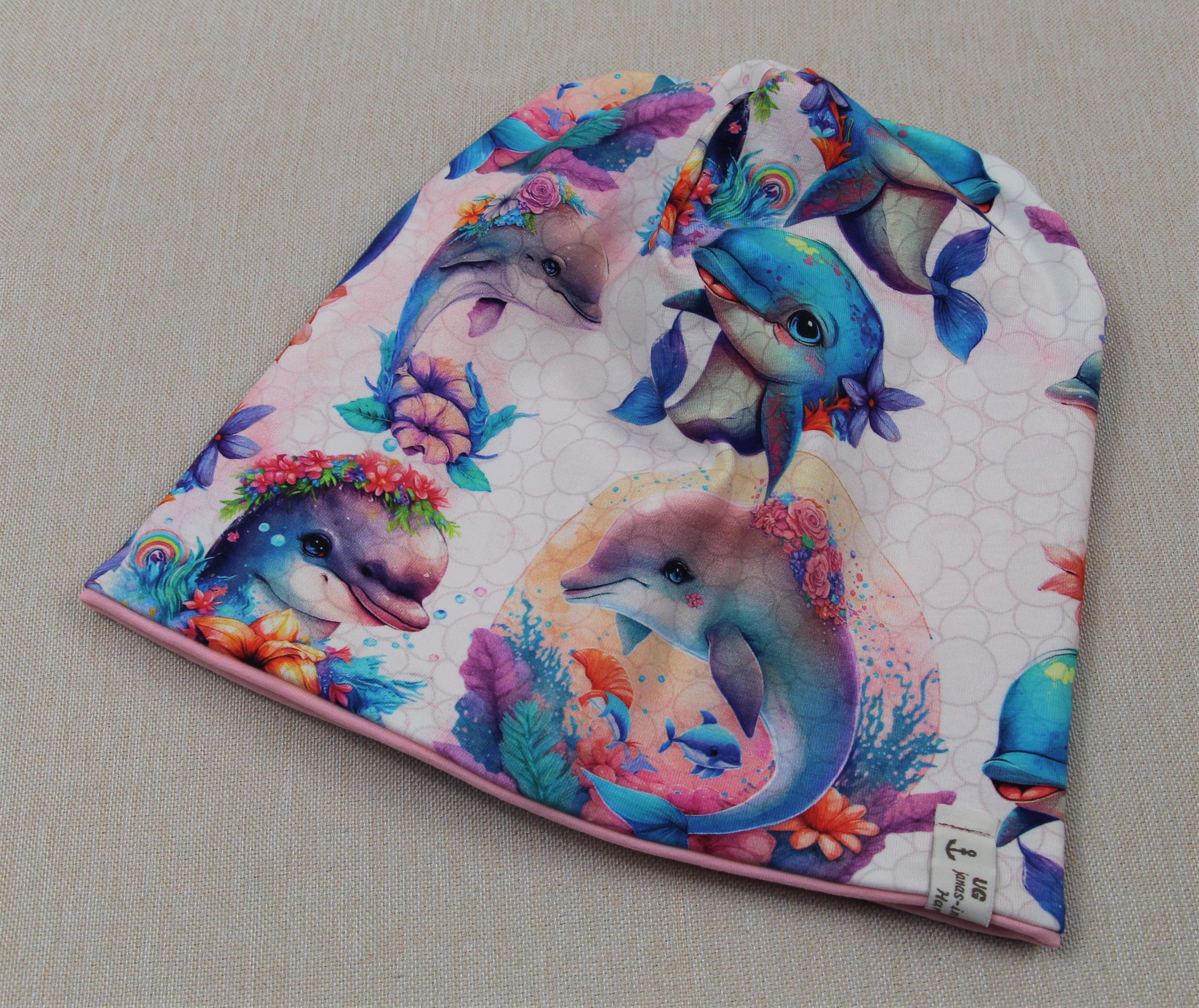 Beanie-Set, Delfin