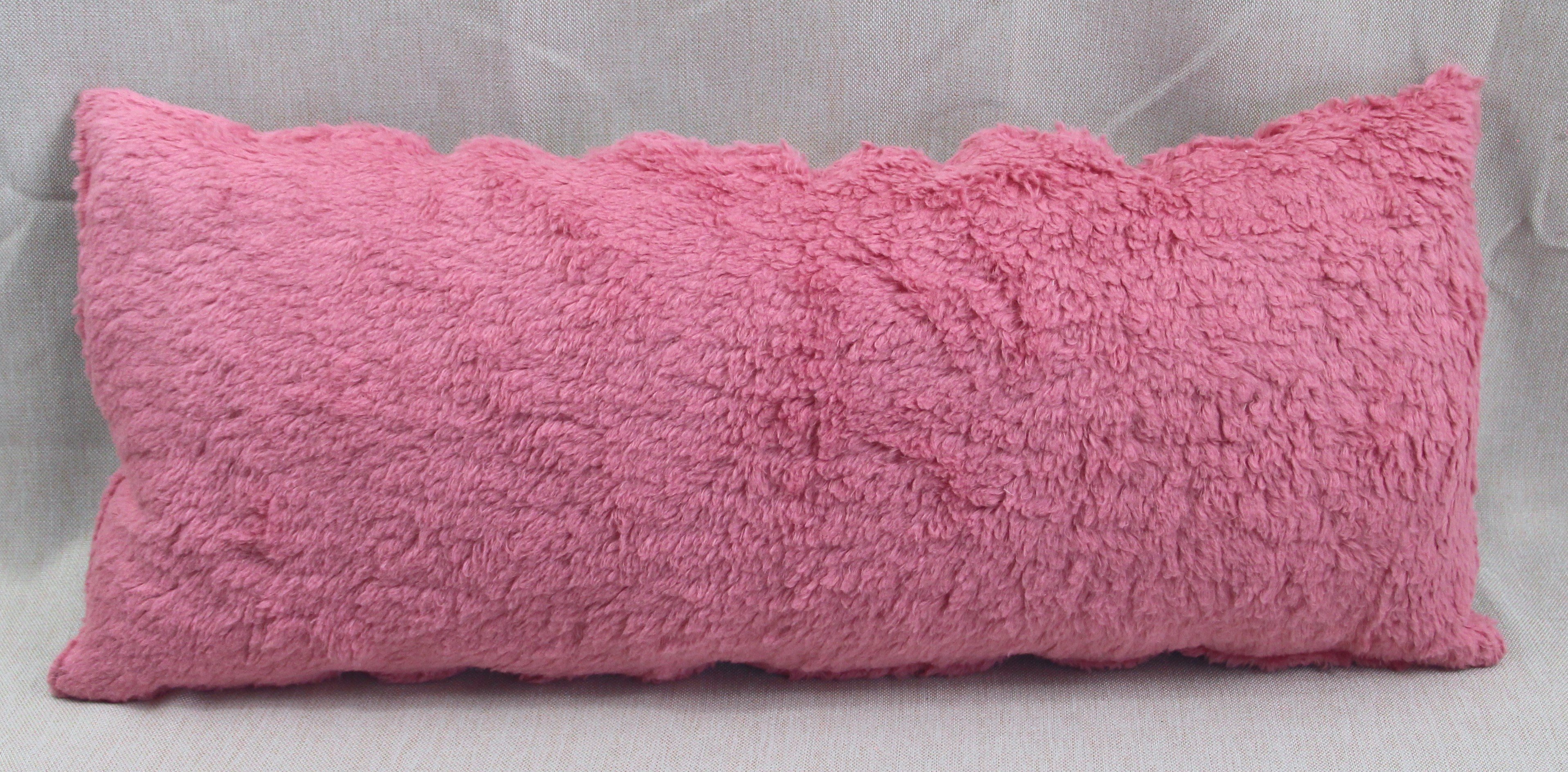Kuschelkissen, romantische Pferde, altrosa, 60x30cm