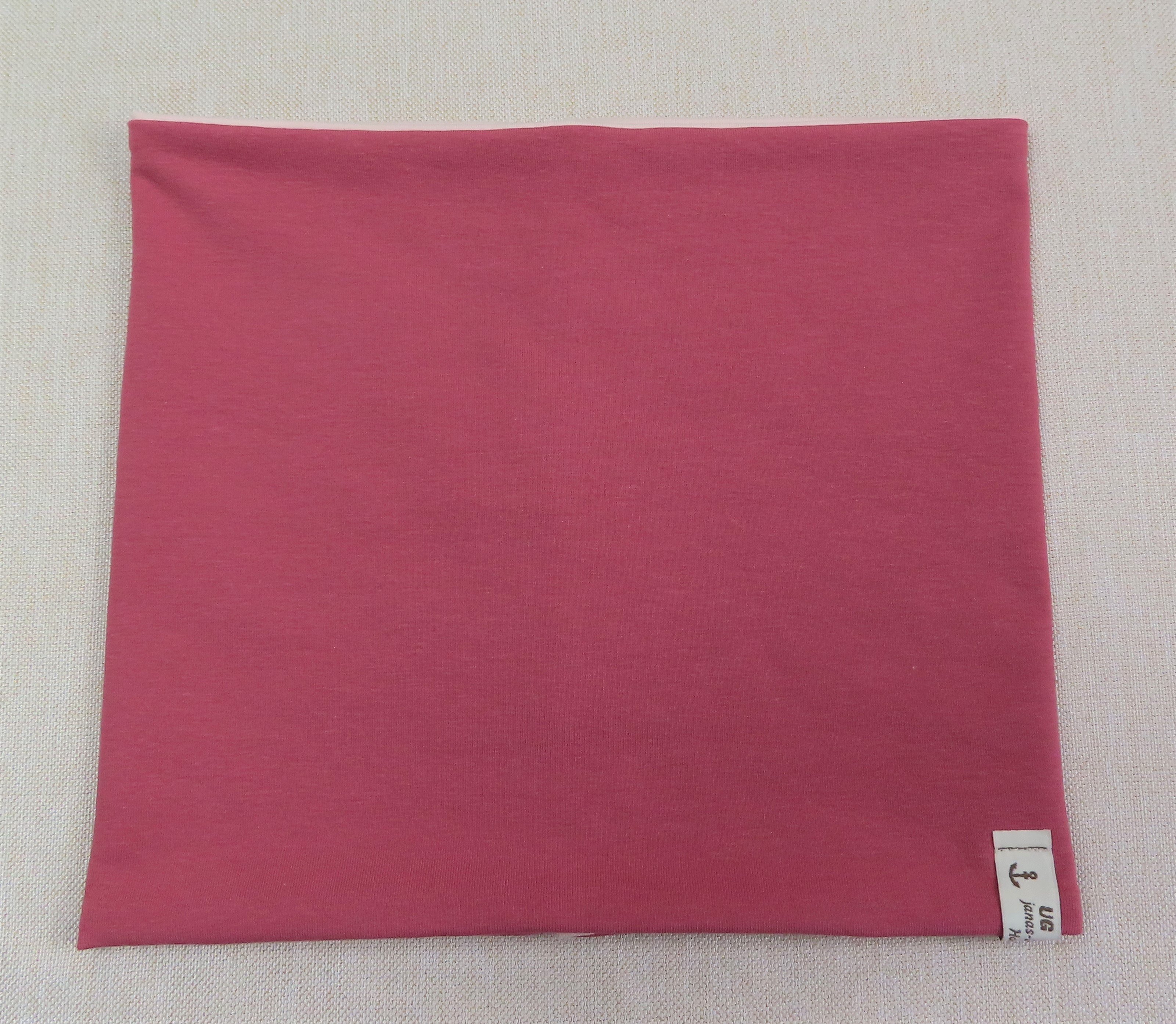 Beanie-Set, Chemomütze, Yggdrasil, rot, mit eigener Stickerei, der Weltenbaum