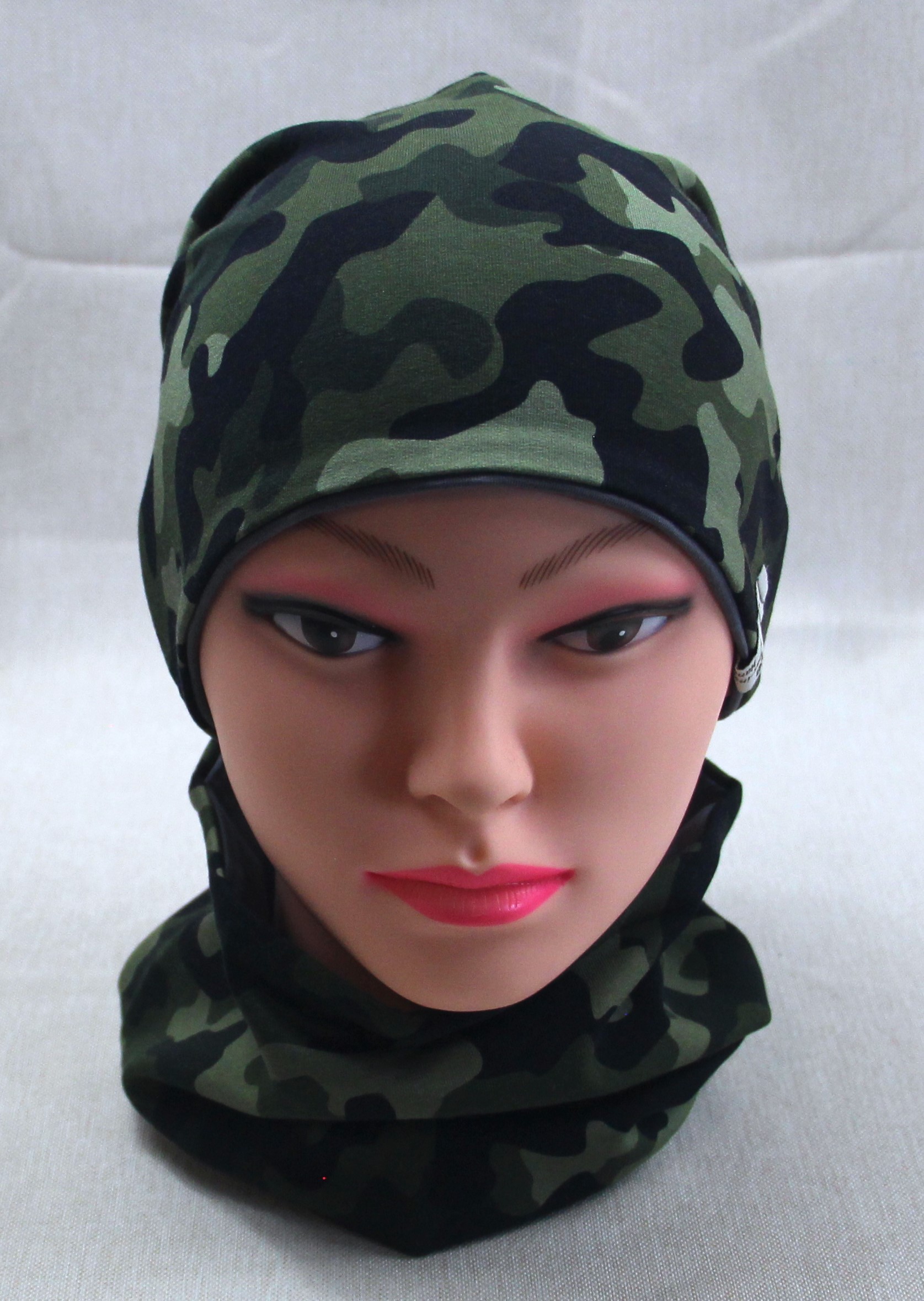 Beanie-Set, Camouflage