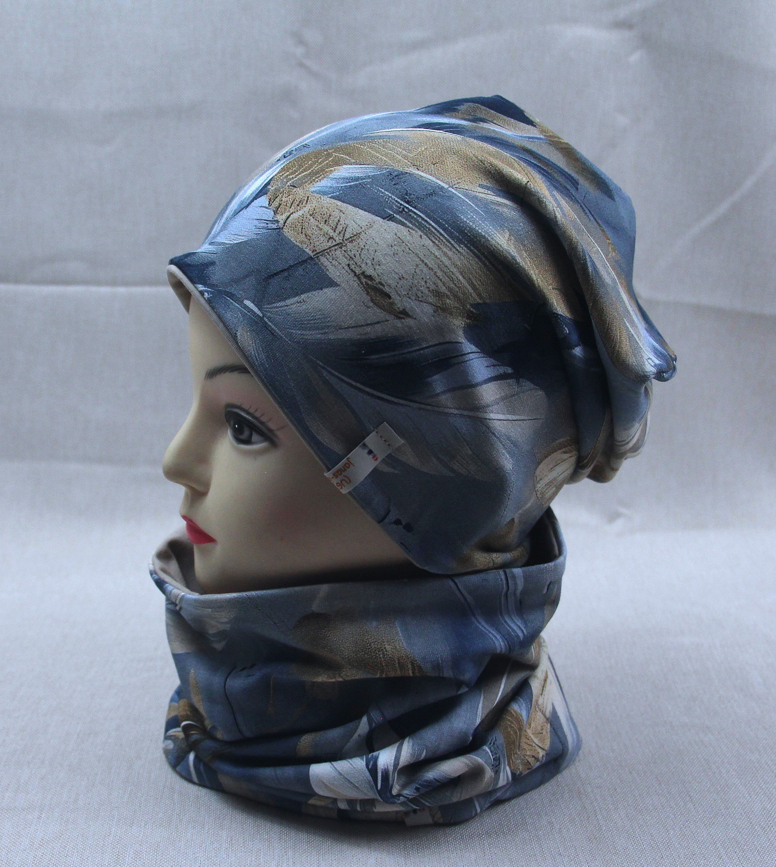 Beanie-Set, Federn