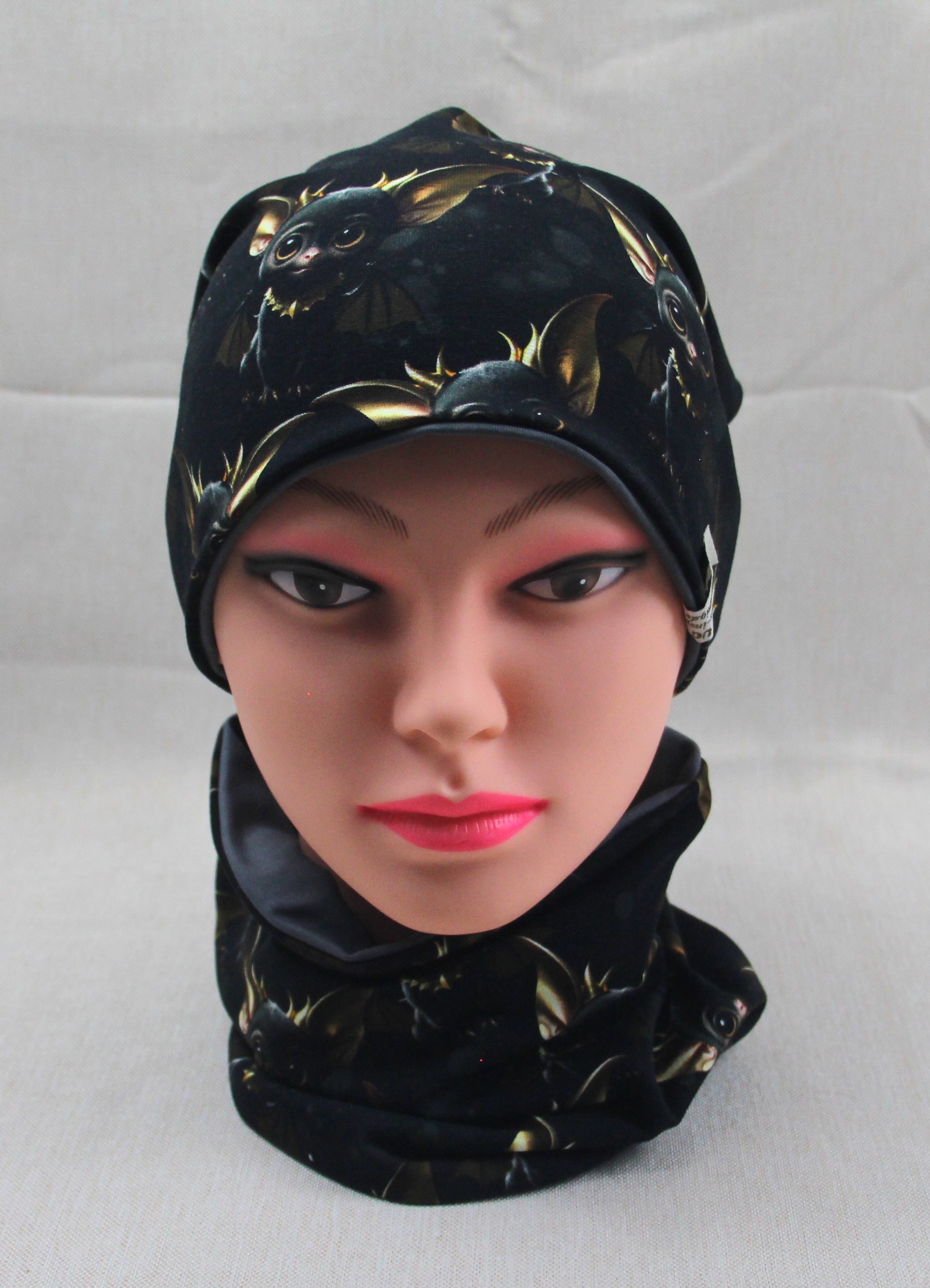 Beanie-Set, Fledermaus