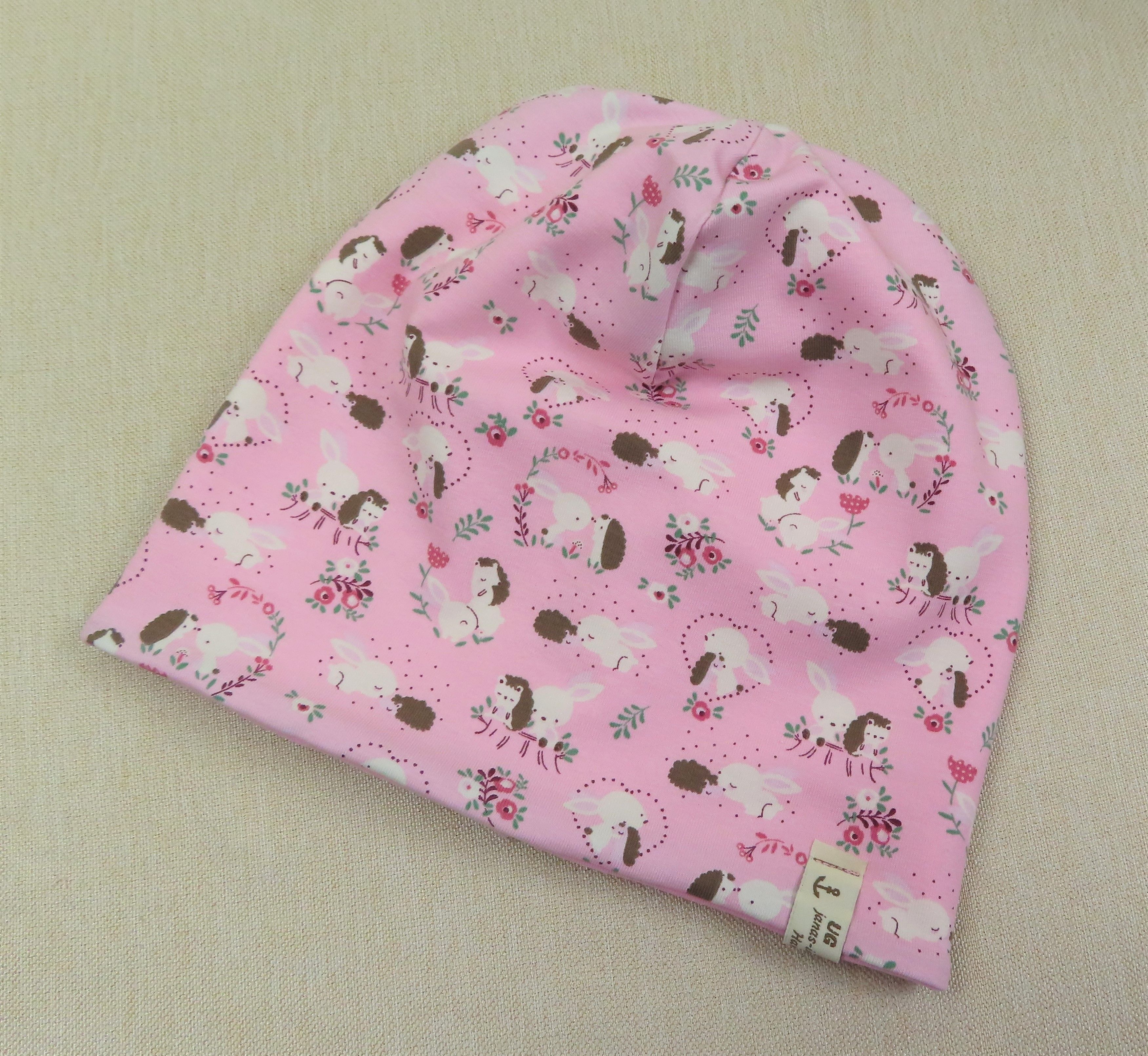Beanie-Set, Hase und Igel