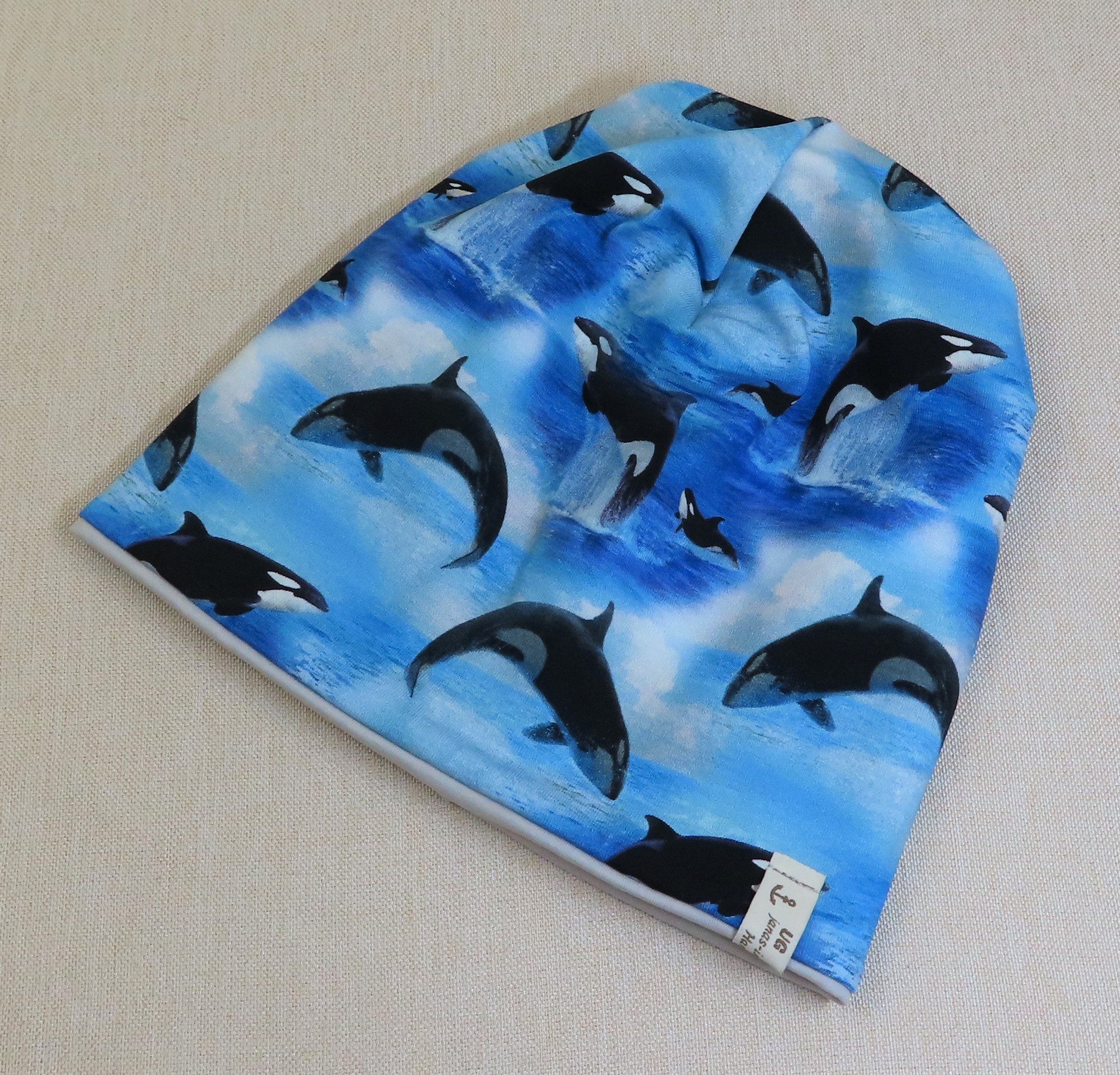 Beanie-Mütze, Orca-Wal, maritim