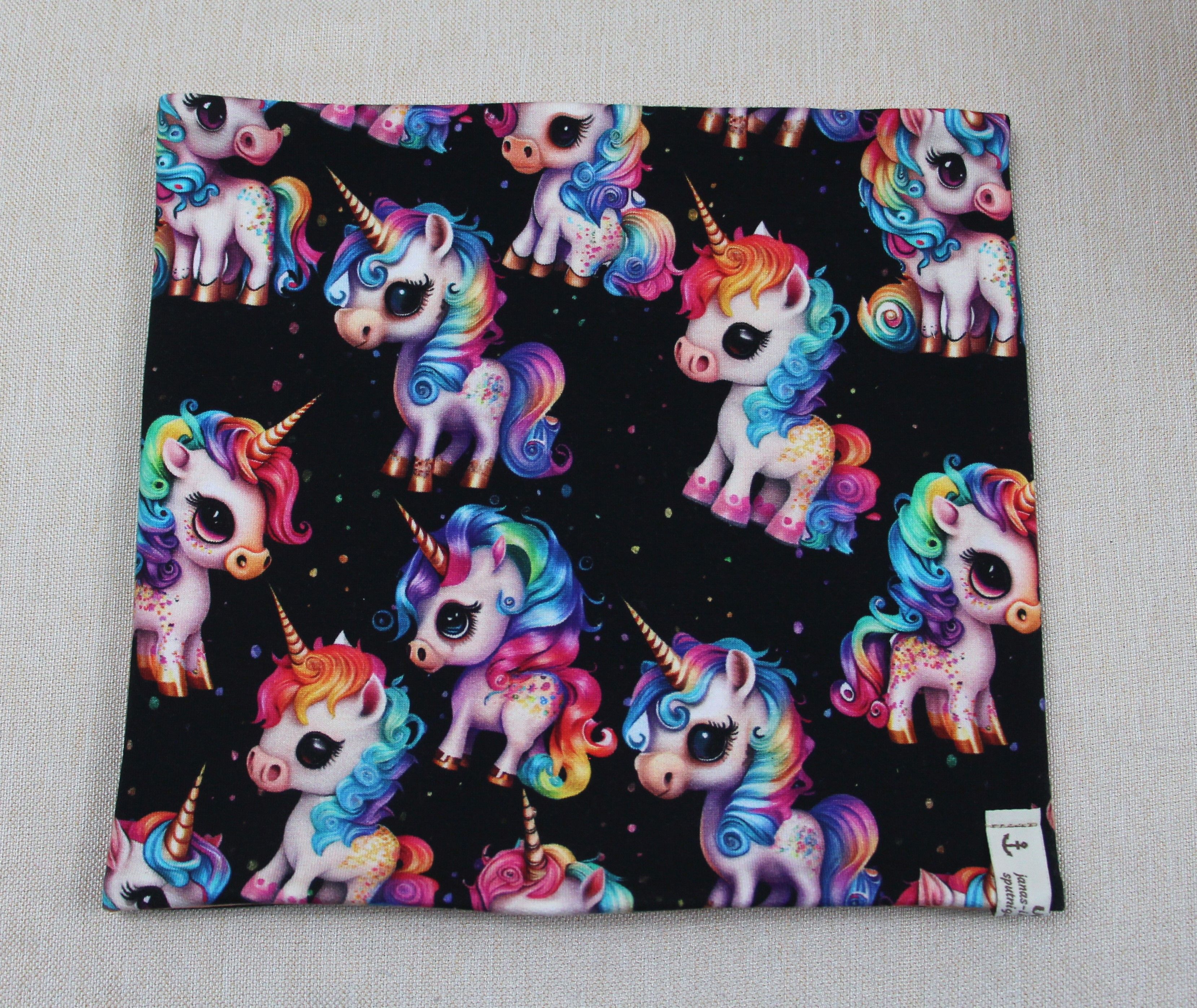 Stirnband-Set, Regenbogen-Einhorn