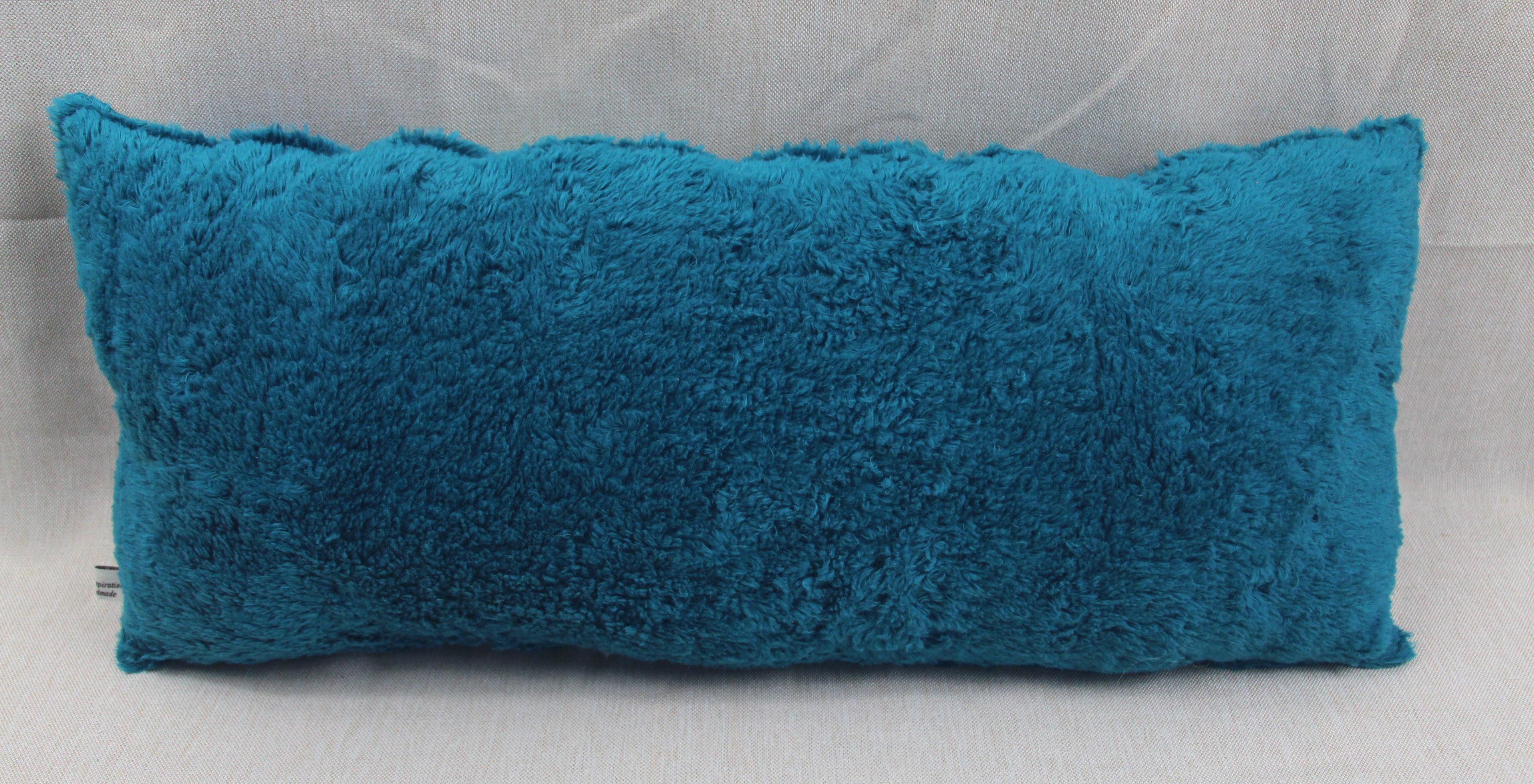 Kuschelkissen, Aquarienfische, türkis, 60x30cm