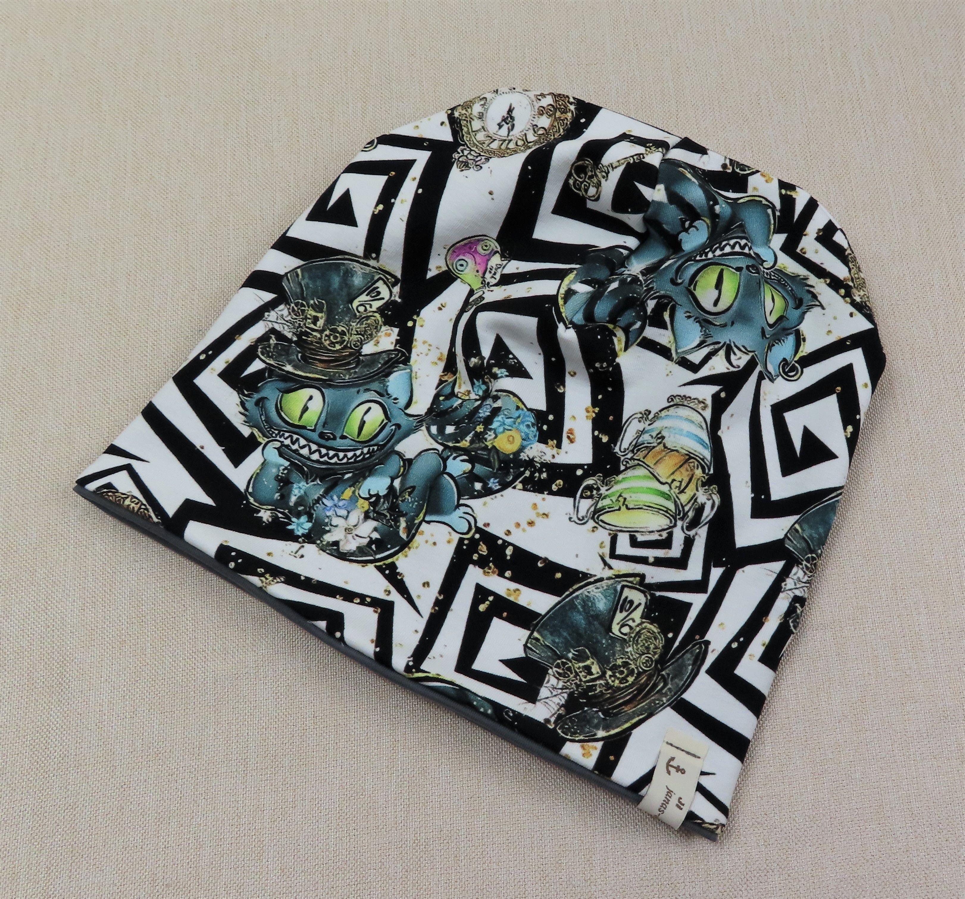 Beanie, Mütze, Katze lächelnd