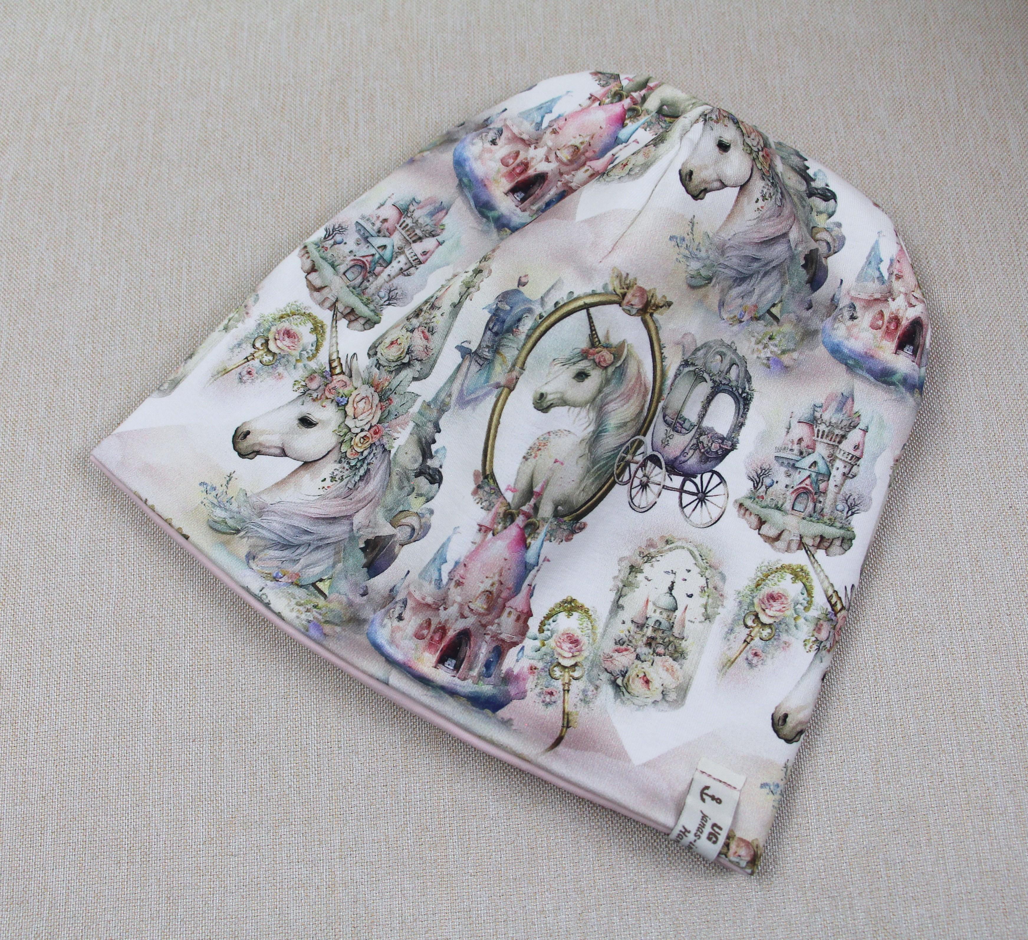 Beanie-Set, Einhorn im Spiegel