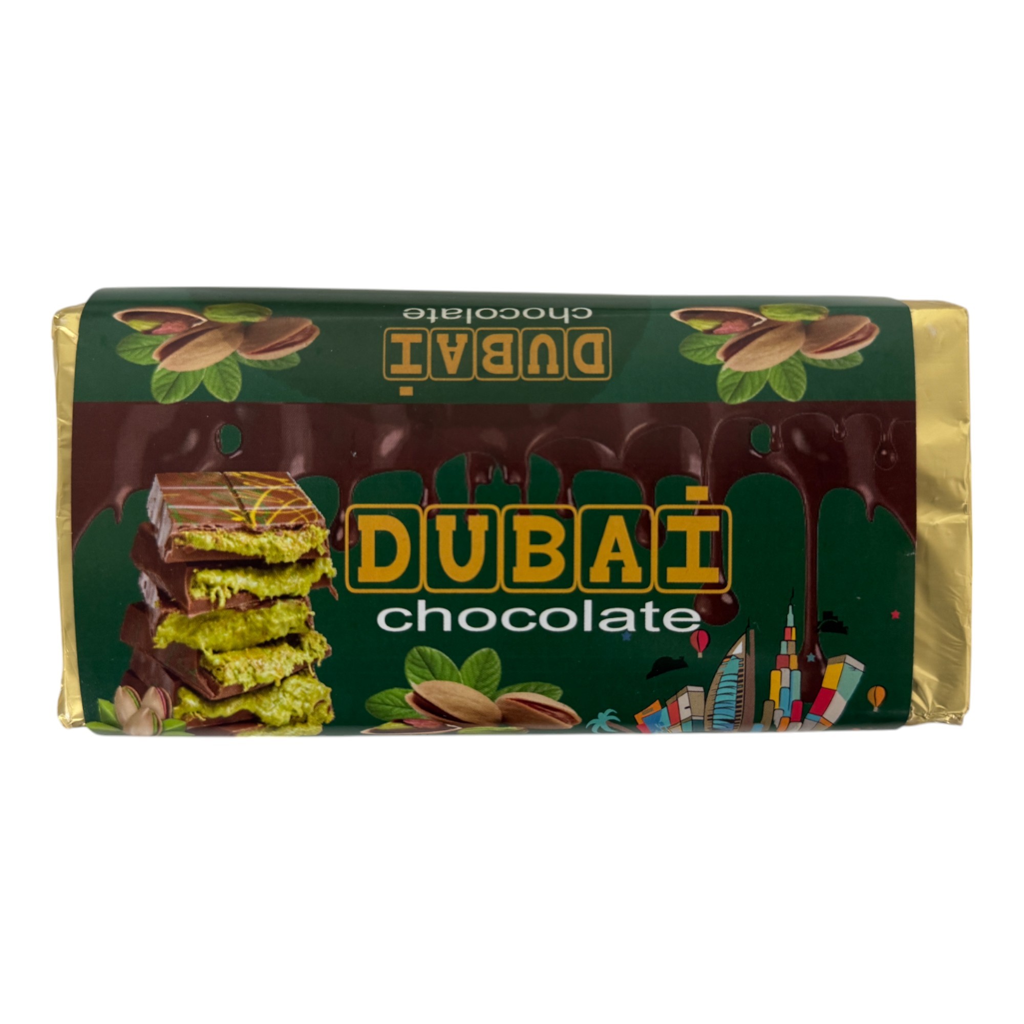 Antep Fıstıklı DUBAİ Çikolatası 200g