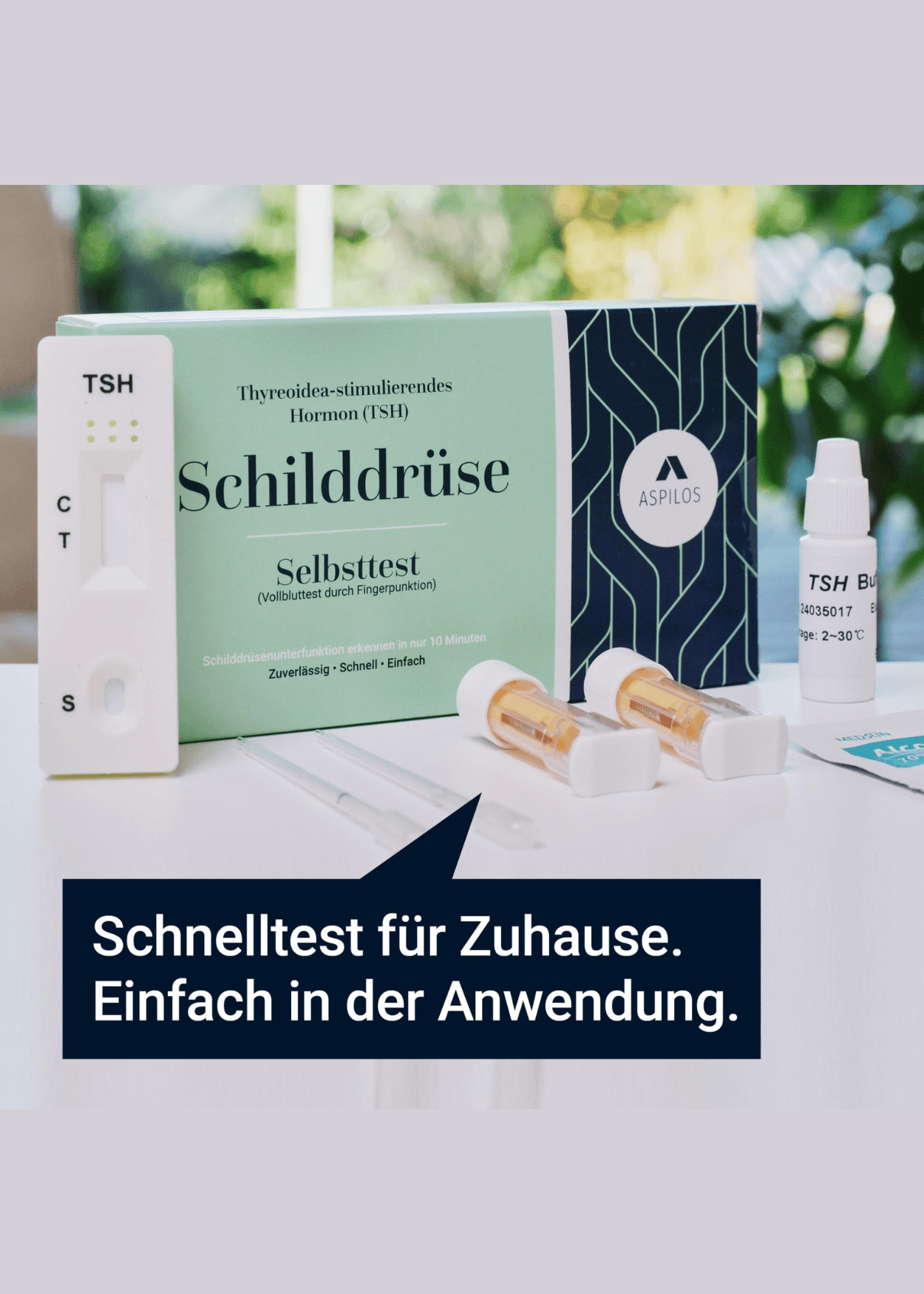 Schilddrüse - Selbsttest für Zuhause